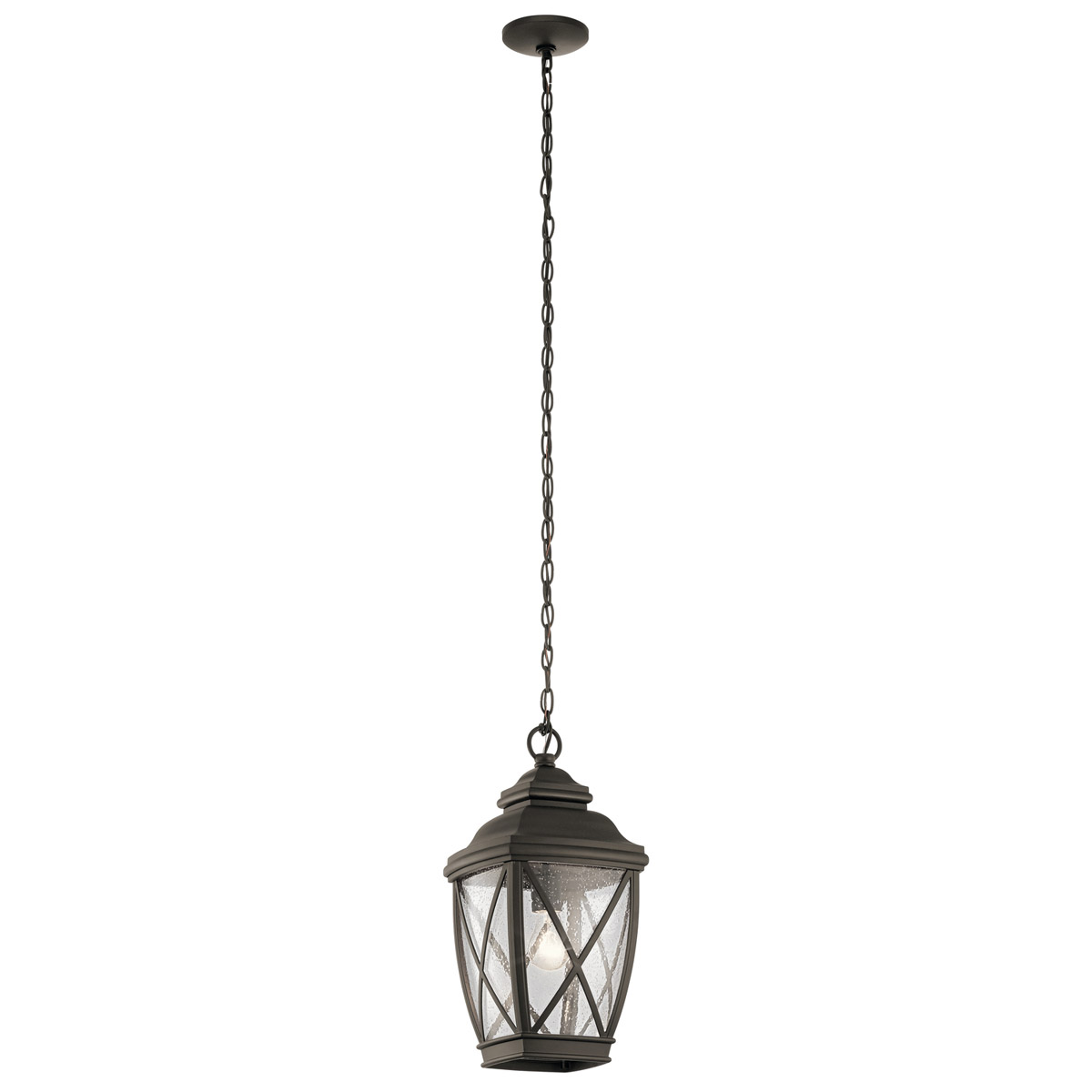 Tangier 1 Light 9.5 inch Olde Bronze Outdoor Hanging Pendant
