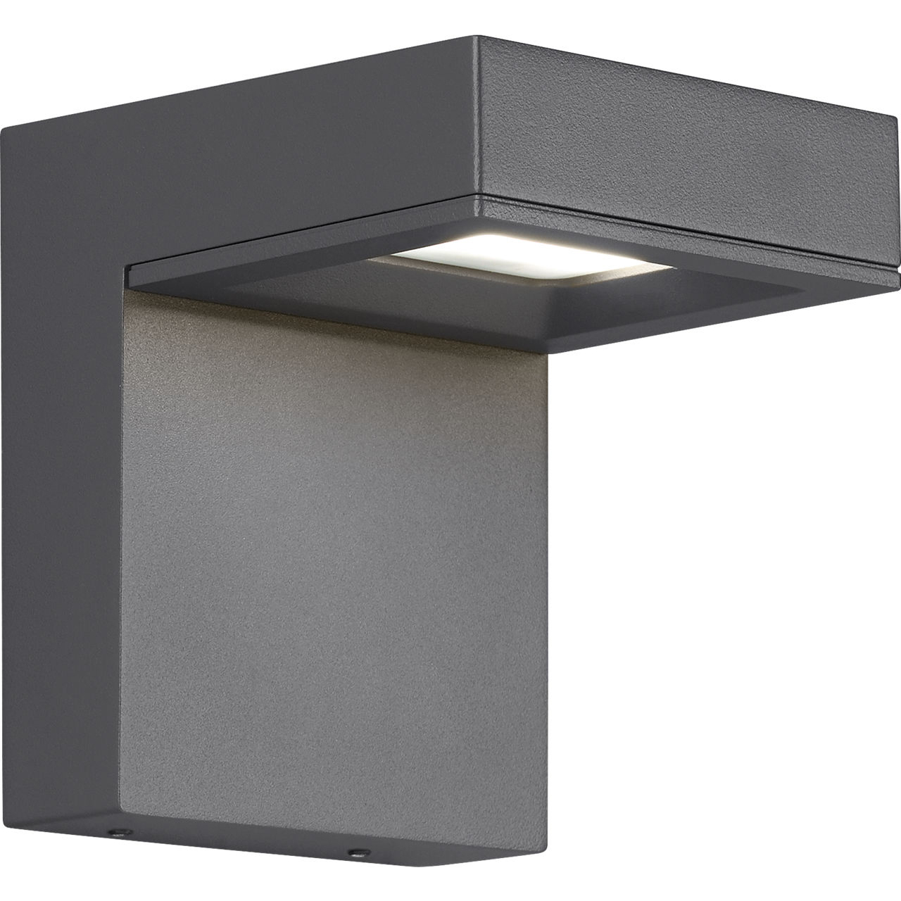 Taag LED 5.9 inch Charcoal Outdoor Wall Light in LED 80 CRI 3000K, Surge Protection, Integrated LED