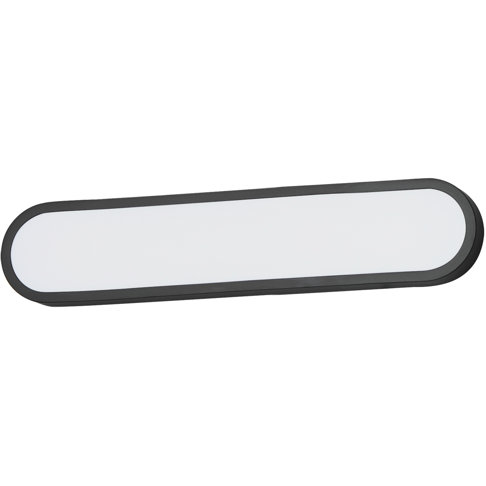 Latitudes LED 5.75 inch Black Bath Vanity Wall Light
