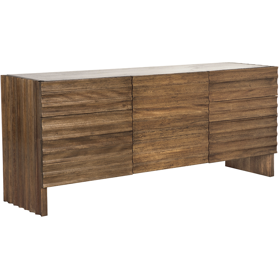Gauss 72 X 19 inch Dark Walnut Sideboard