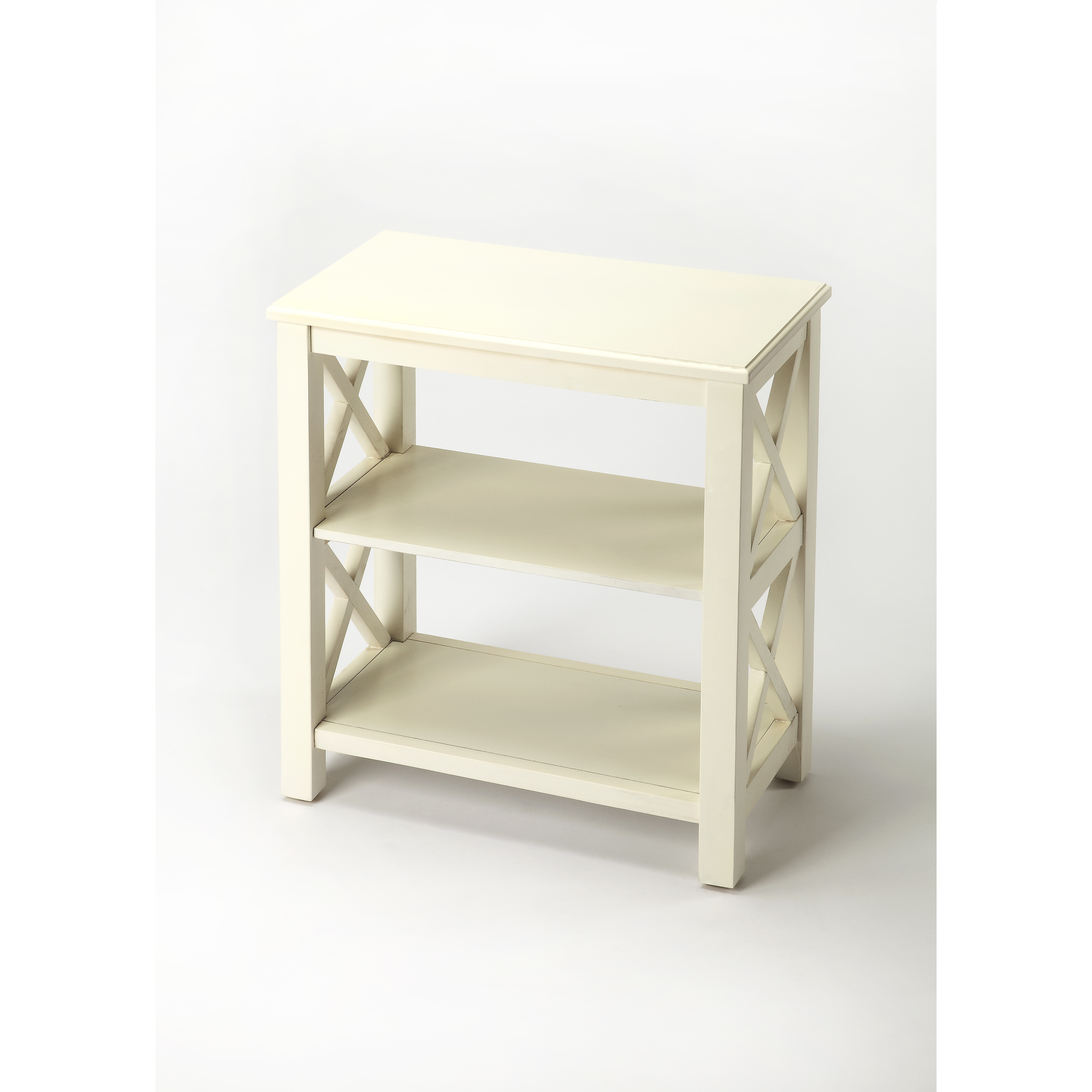 Masterpiece Vance  Cottage White Bookcase