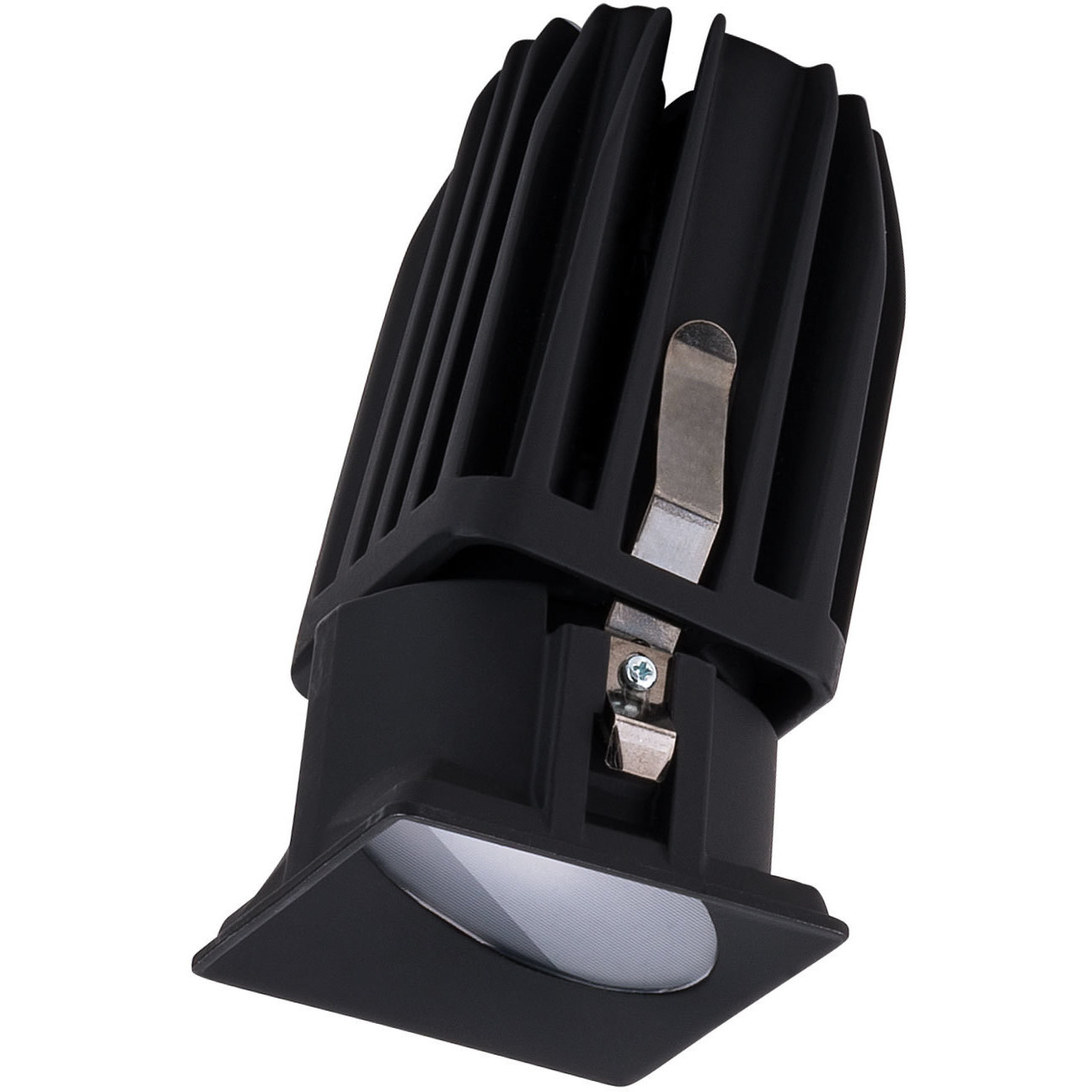 FQ Integrated LED Black Recessed Trim in 2700K, 2" LED