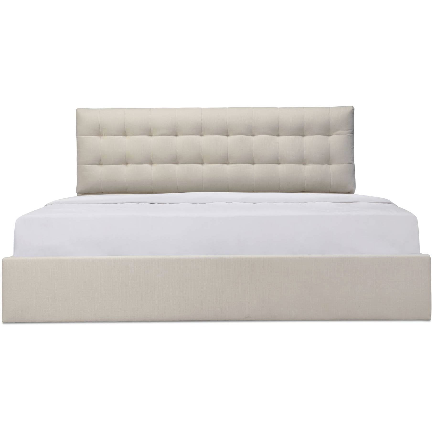 Sebastion White Storage Bed, King