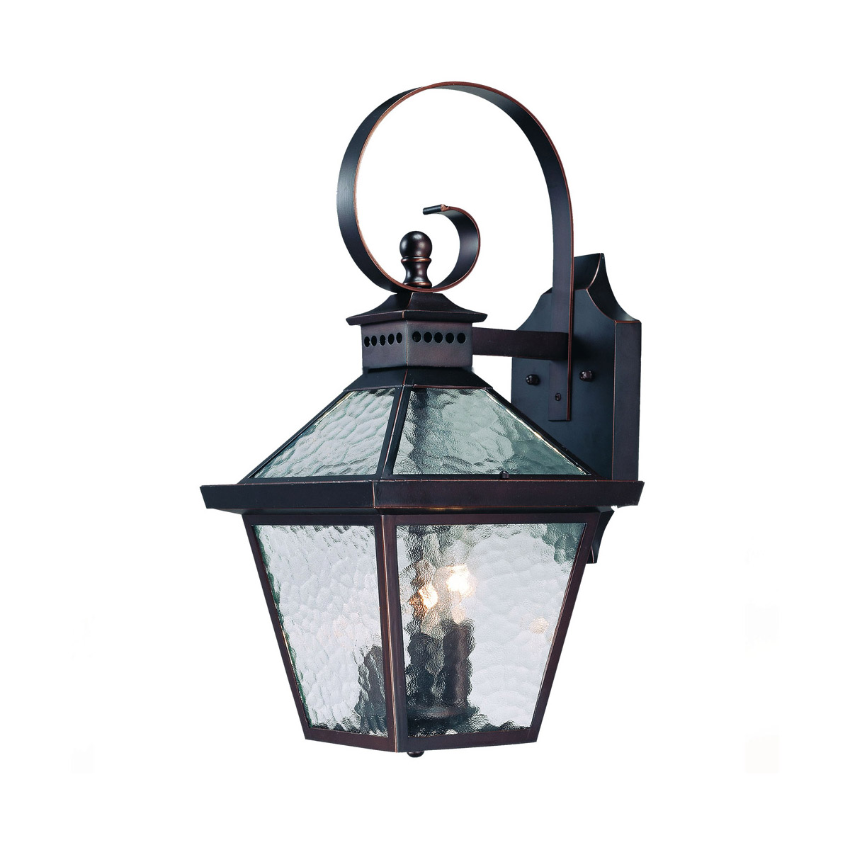 Bay Street 3 Light 21 inch Architectural Exterior Wall Mount
