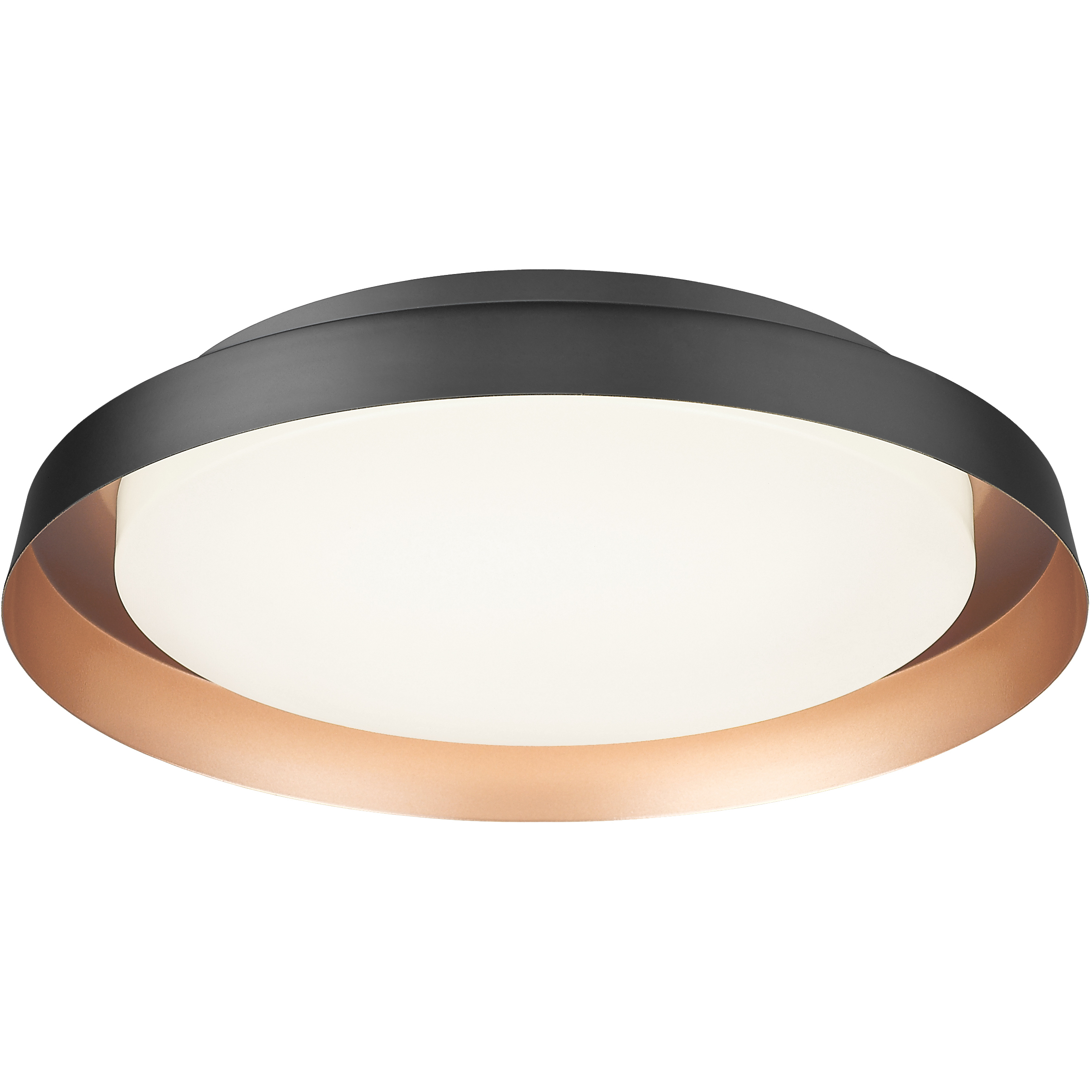 Vieno LED 14 inch Black Flush Mount Ceiling Light