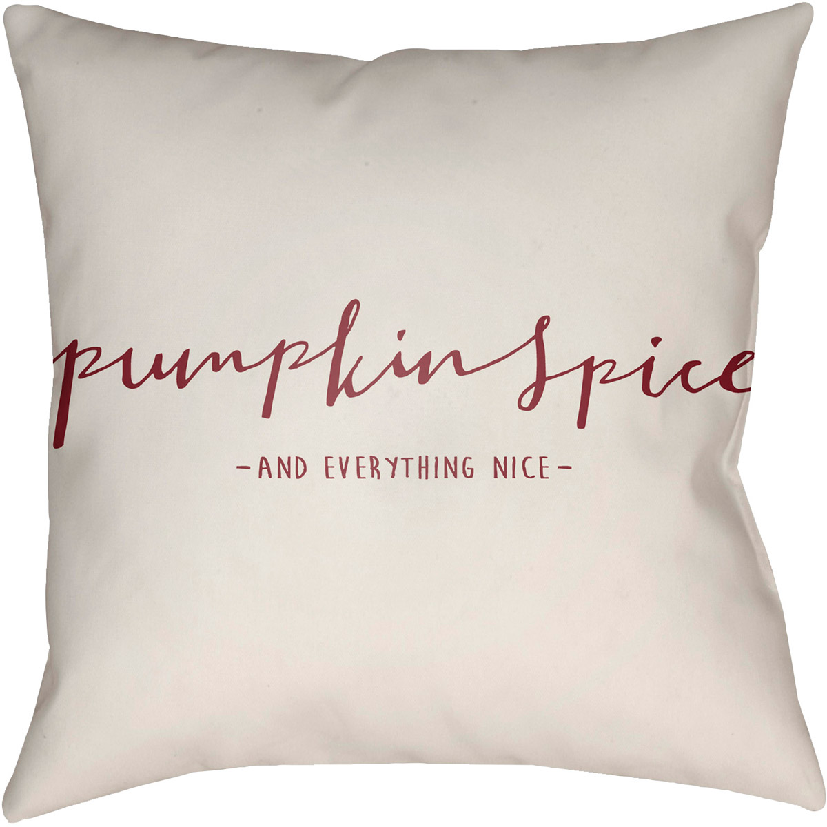 Keaton 20 X 20 inch Bright Red and Burnt Orange Pillow Cover