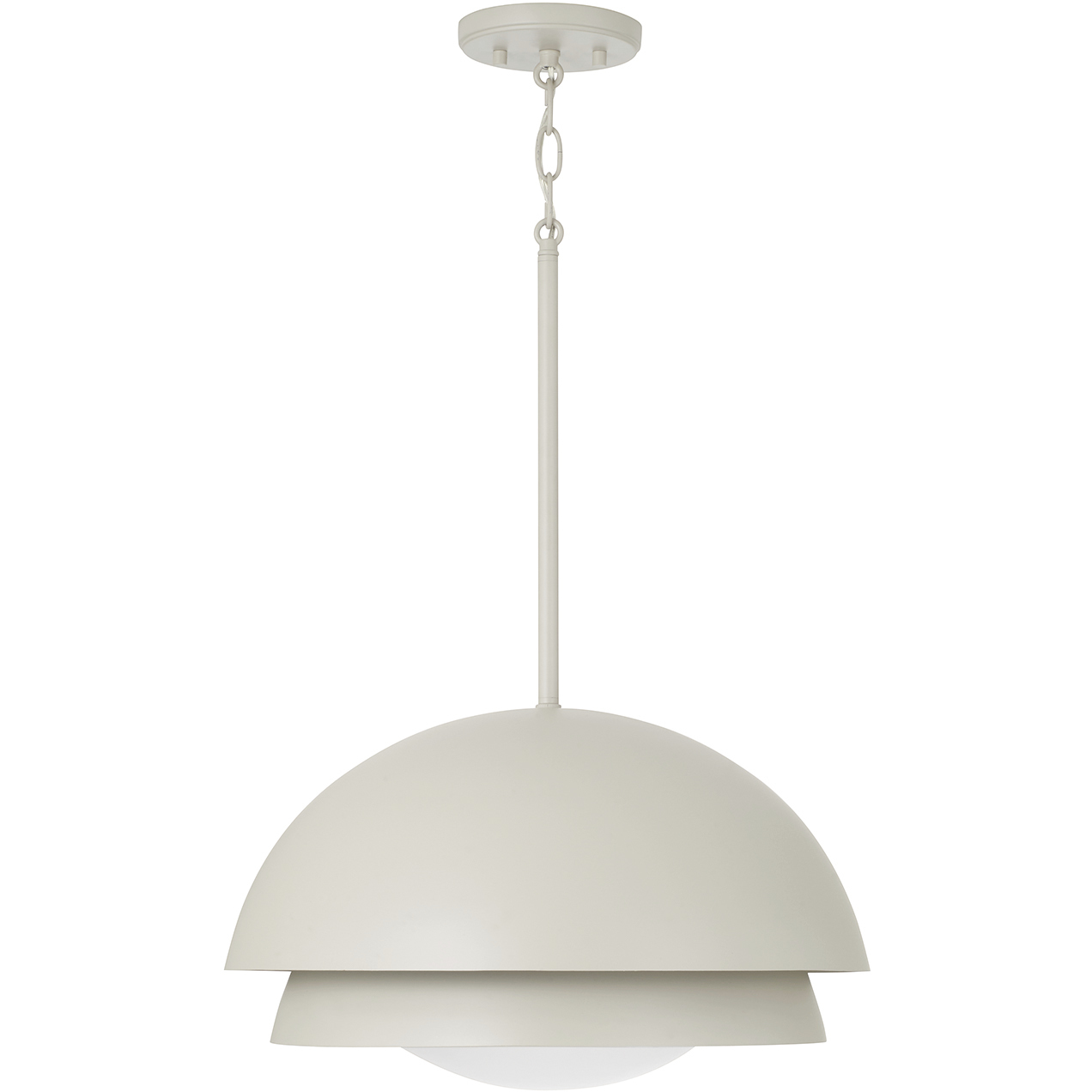 Jensen 1 Light 17.25 inch Taupe Pendant Ceiling Light