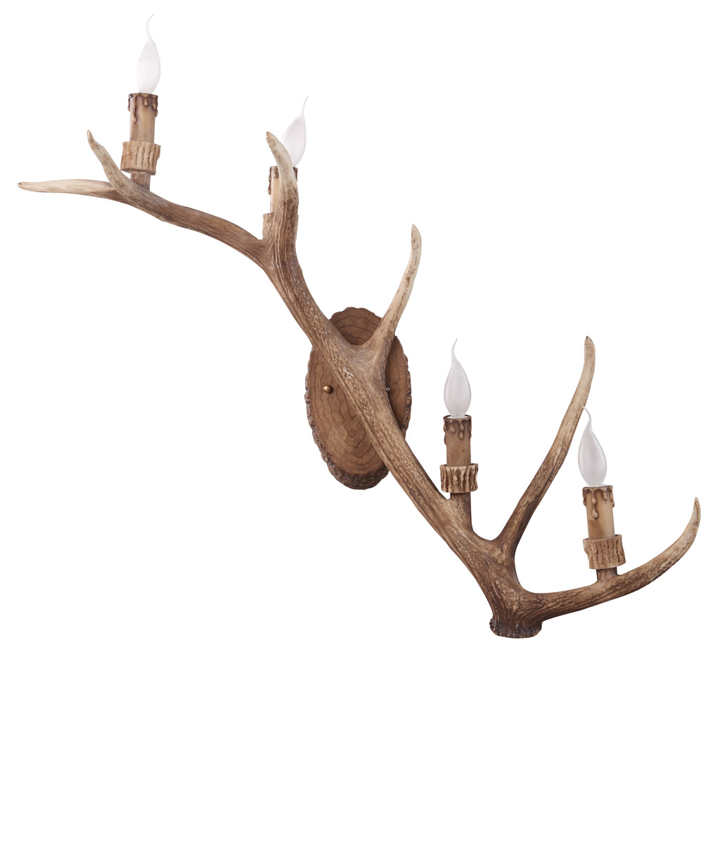 IL Series 12 inch Natural Wall Sconce Wall Light