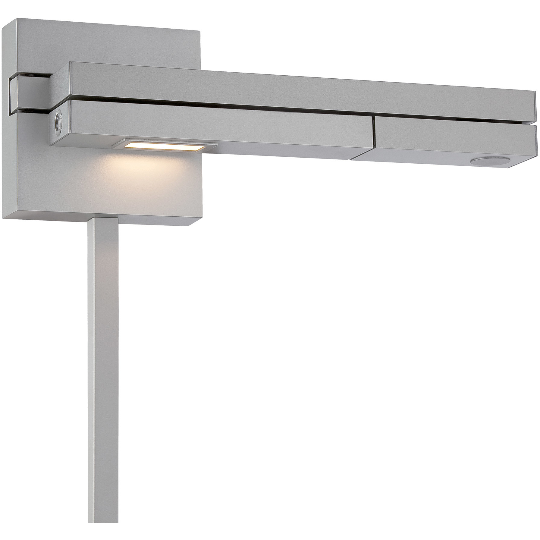 Flip Reading Light Wall Light in Titanium, dweLED