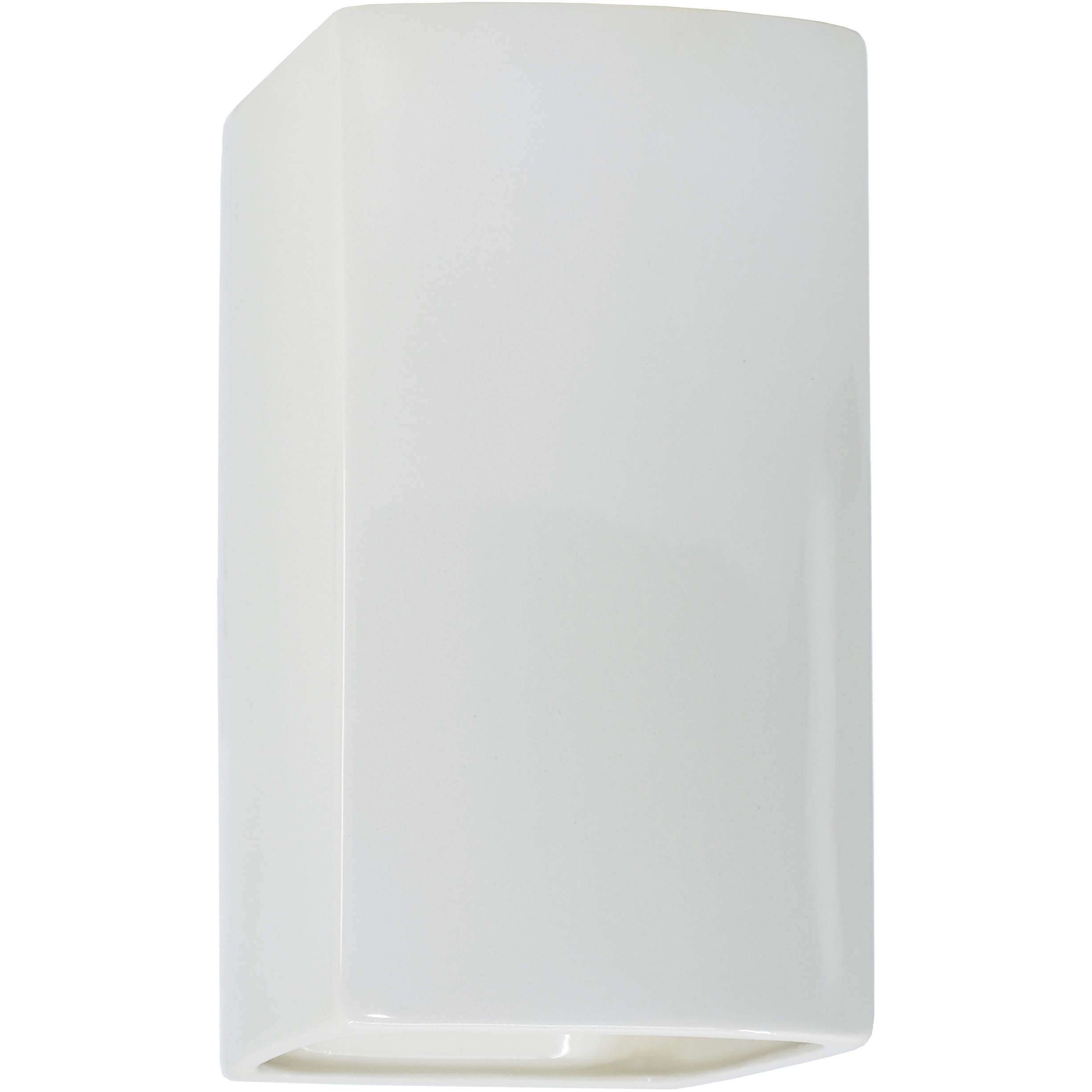 Ambiance 1 Light 9.5 inch Gloss White Outdoor Wall Sconce, Small