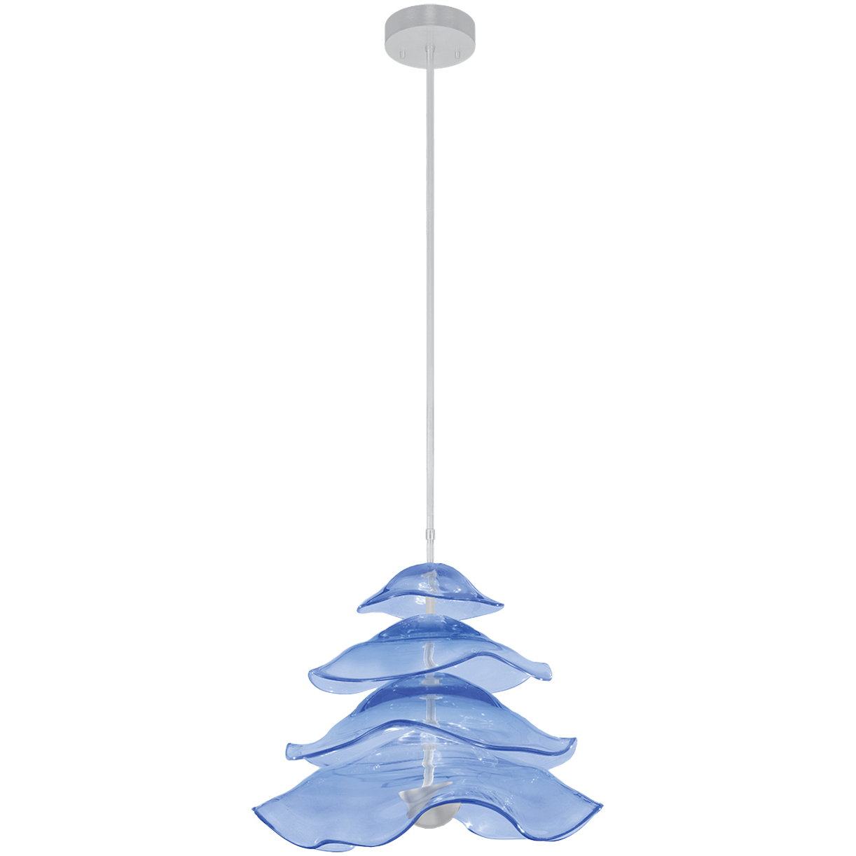 Embark 1 Light 20 inch Silver Pendant Ceiling Light