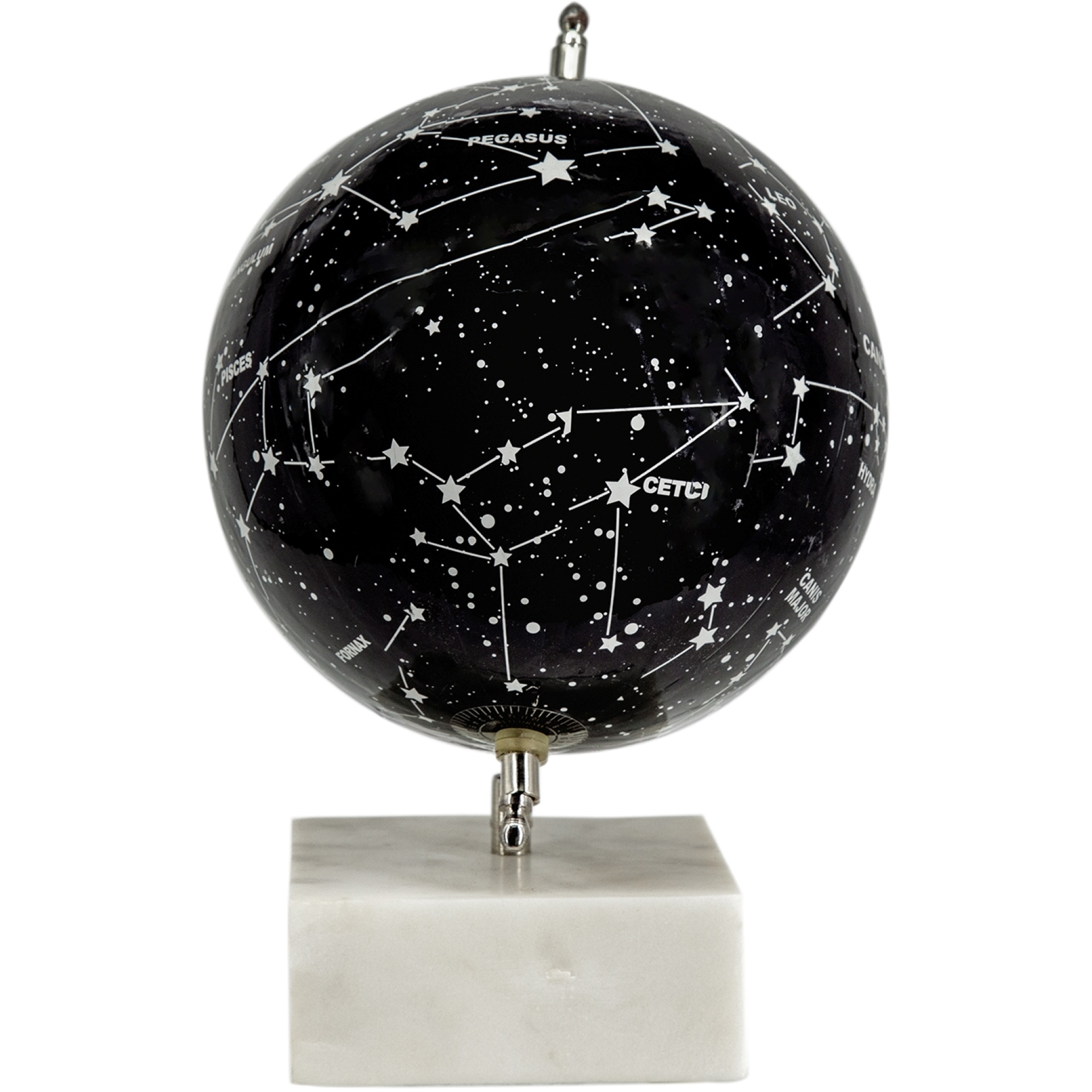 A&B Home 78468 Constellation White/Black Globe