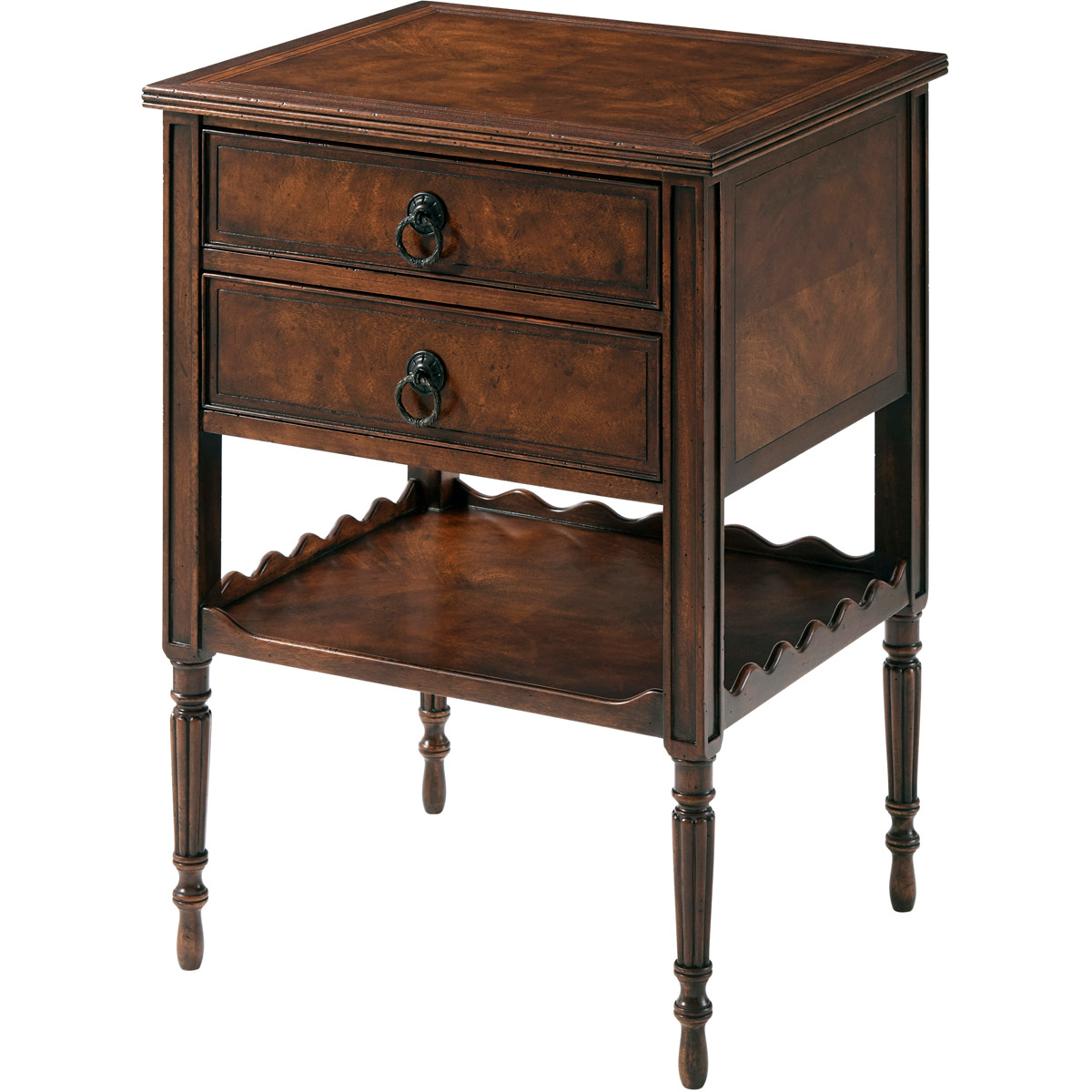 Brooksby 30 X 22 inch Cerejeira and Mahogany Accent Table