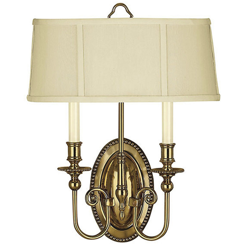Cambridge 2 Light 14.5 inch Burnished Brass ADA Indoor Wall Sconce Wall Light