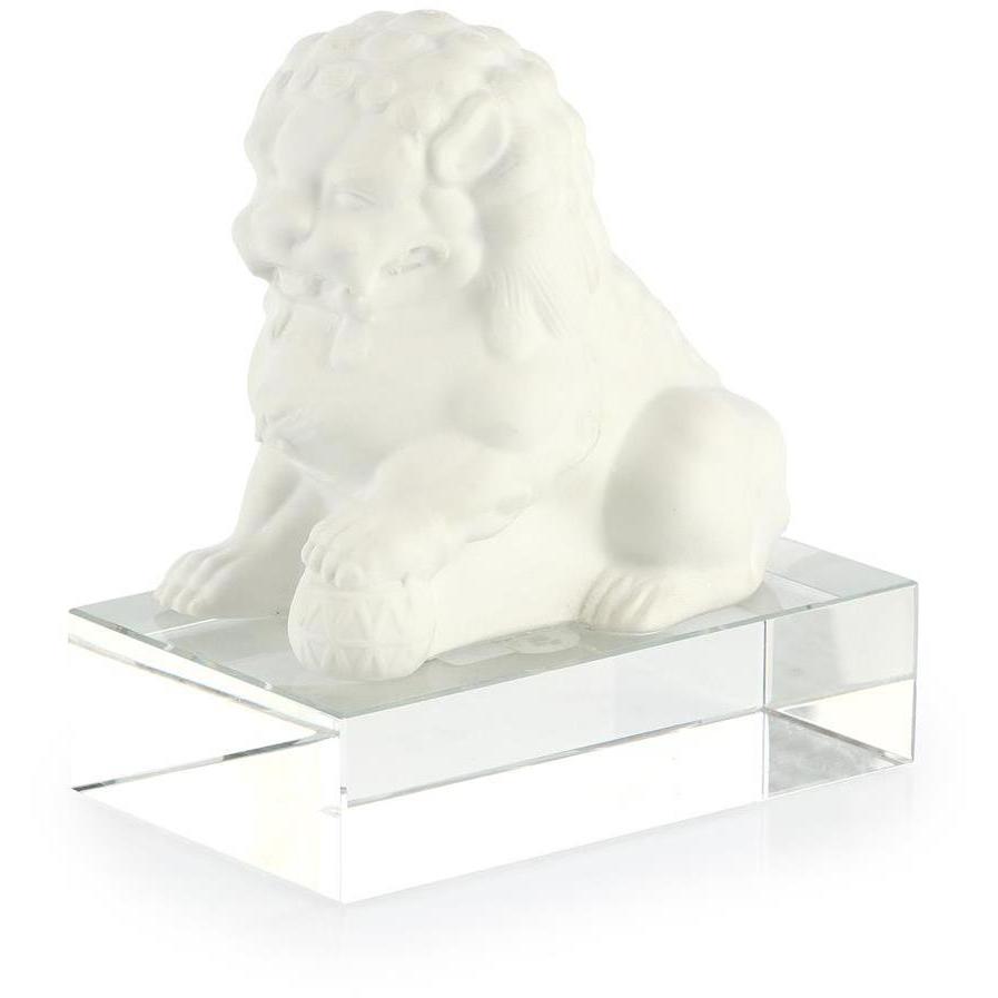 Shishi 8 X 7 inch Sculpture in II, on Crystal