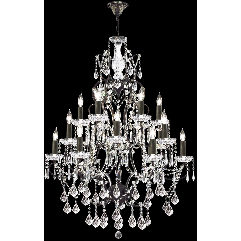 Charleston 18 Light 33 inch Bronze Chandelier Ceiling Light