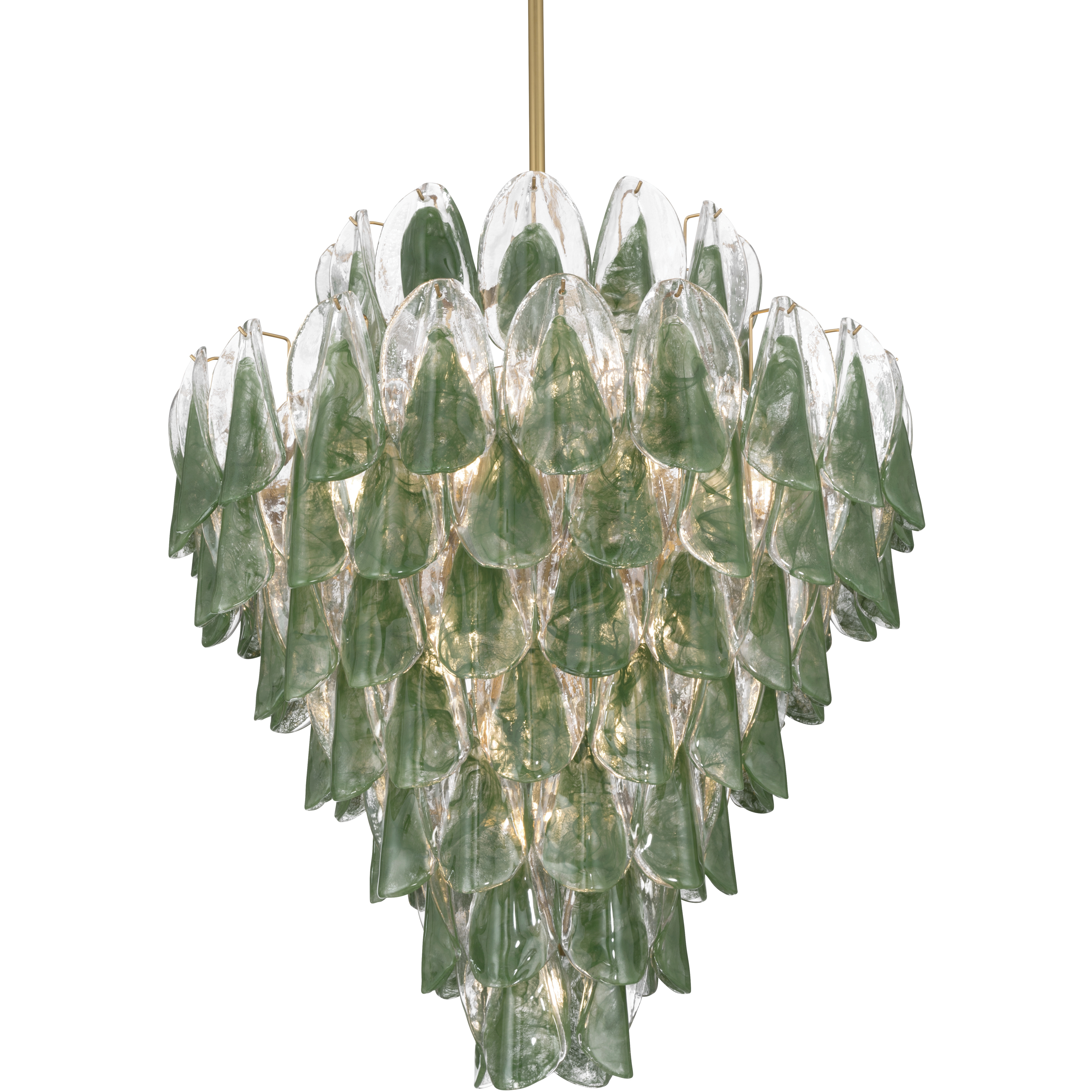 Verla Crest 21 Light 32.5 inch Legacy Brass Pendant Ceiling Light