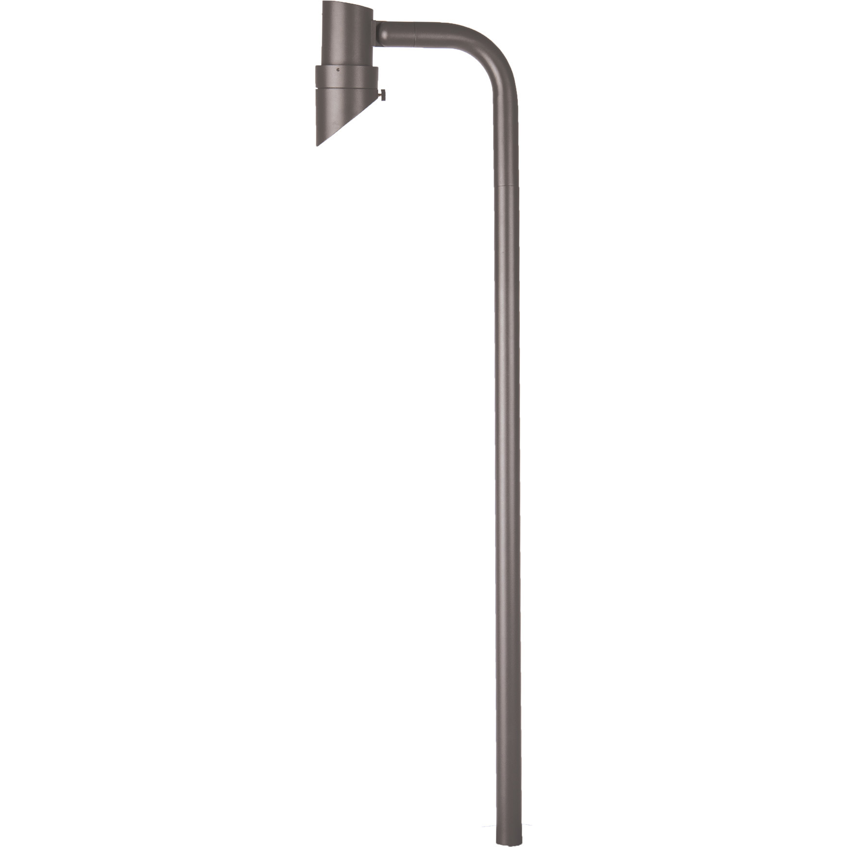 Accent Stem 12 7 watt Solid Brass Coated in Bronze Path and Area Light in 2700K Warm LED, WAC Landscape
