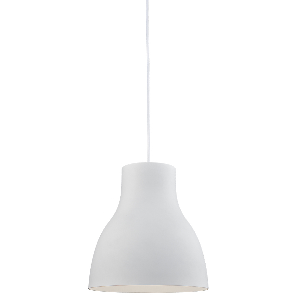 Cradle 1 Light 13 inch White Pendant Ceiling Light