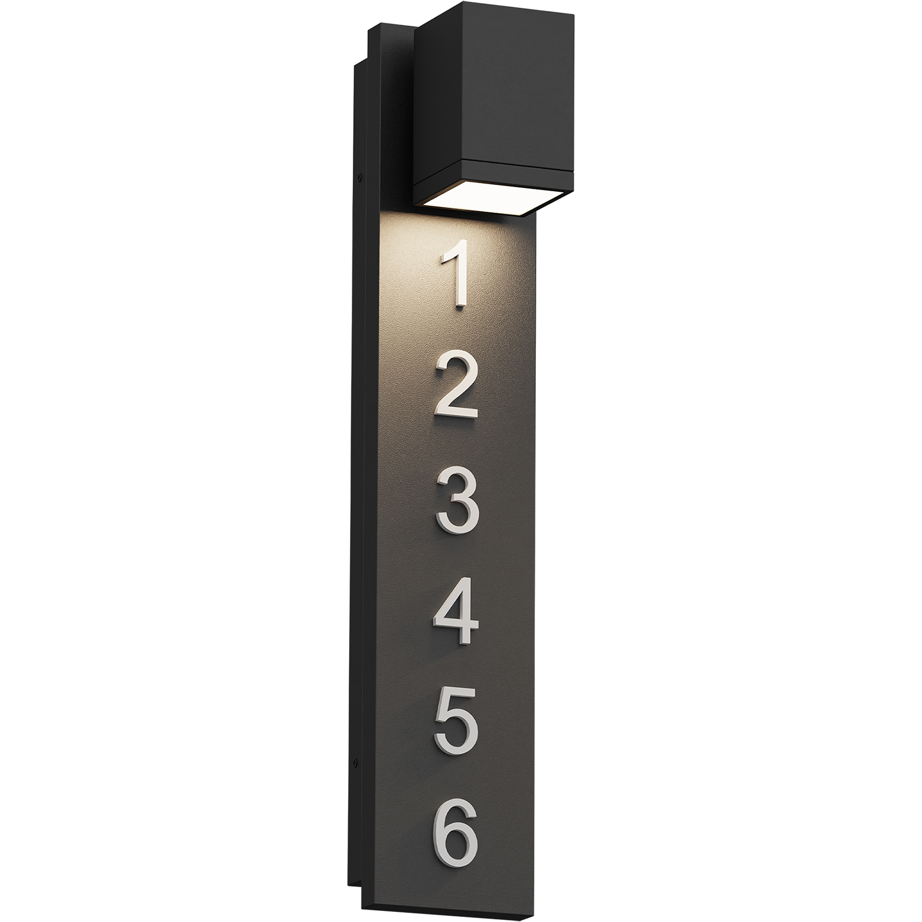 Bishop LED 26 inch Sand Black Outdoor Wall Sconce