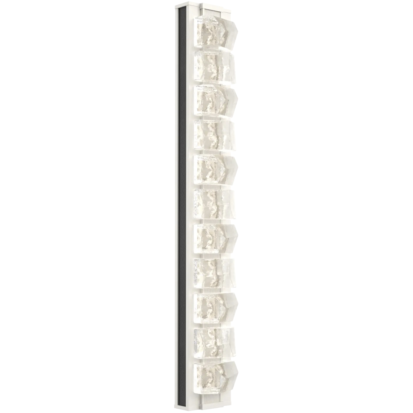 Tessera LED 5.1 inch Salt White with Licorice Sconce Wall Light