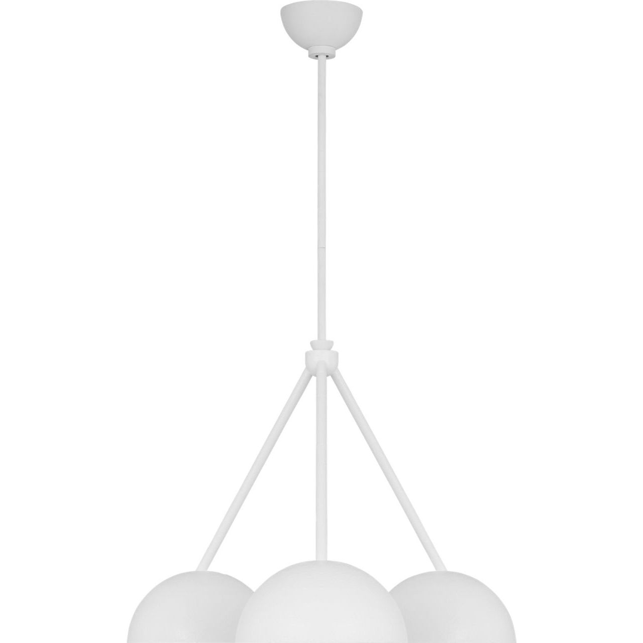Christiane Lemieux Beaunay 3 Light 26 inch Cast Plaster Chandelier Ceiling Light