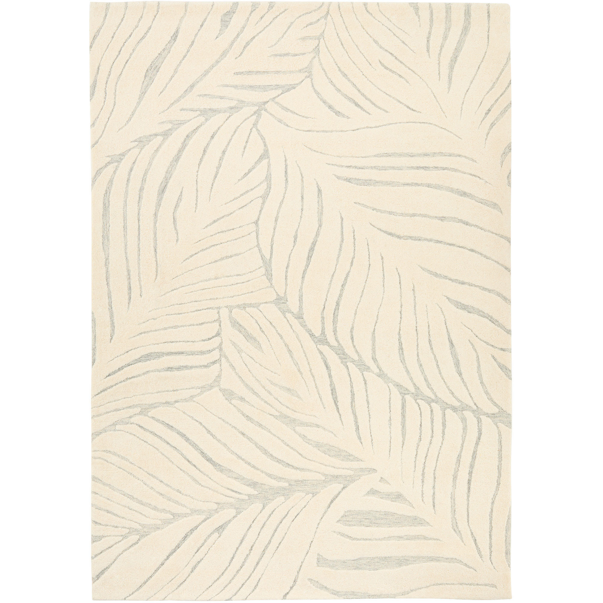 Mitra 130 X 94 inch Light Grey Rug in 8 x 11