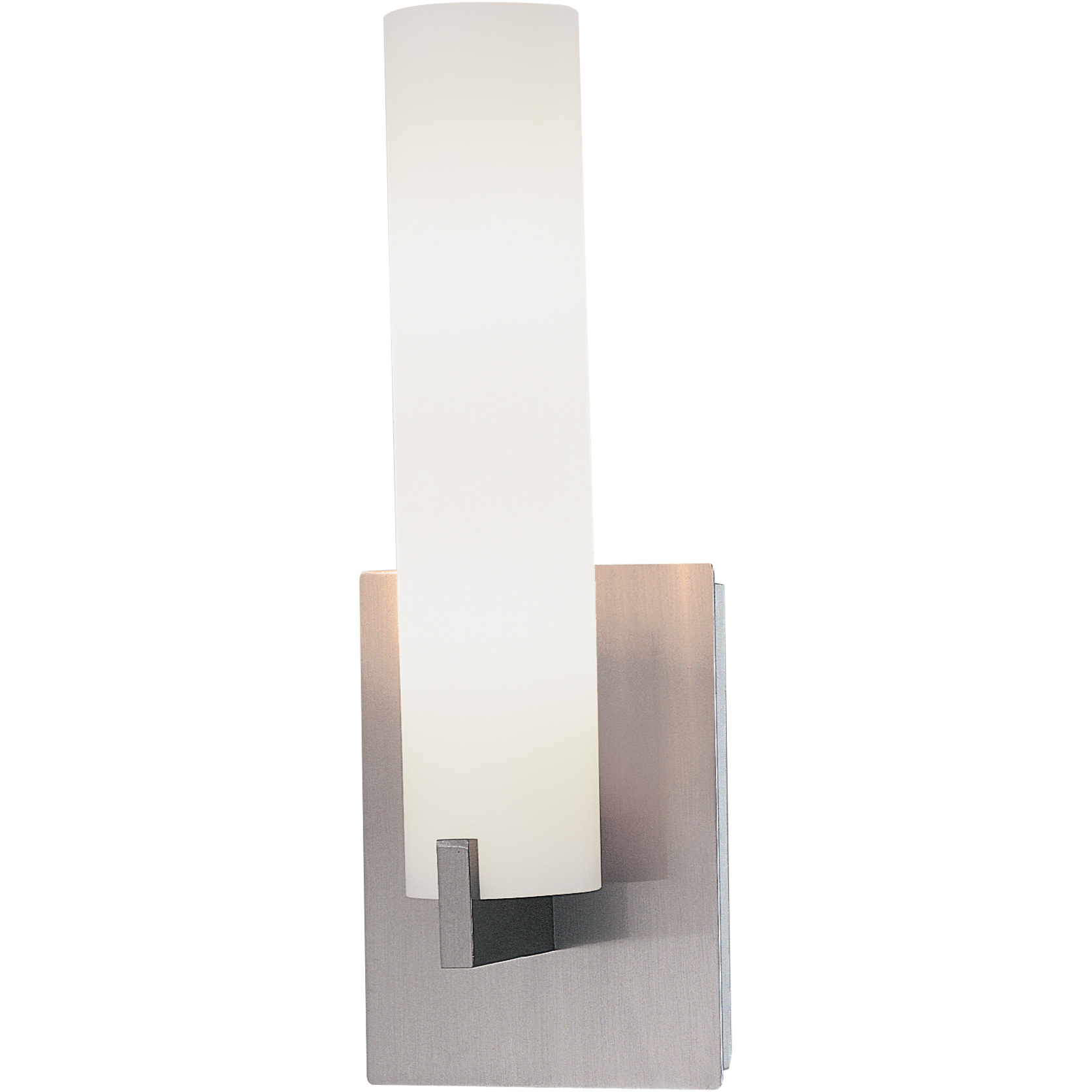 Tube 2 Light 4.75 inch Brushed Nickel ADA Wall Sconce Wall Light in Incandescent