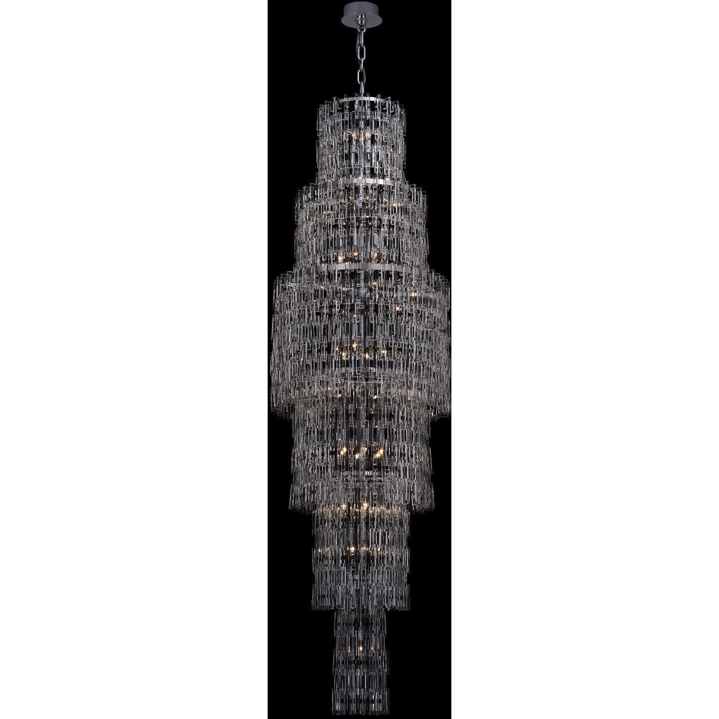 Catene 52 Light 27 inch Polished Chrome Pendant Foyer Ceiling Light