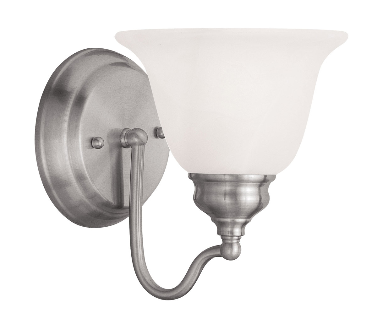 Essex 1 Light 6.25 inch Brushed Nickel Single Sconce Wall Light
