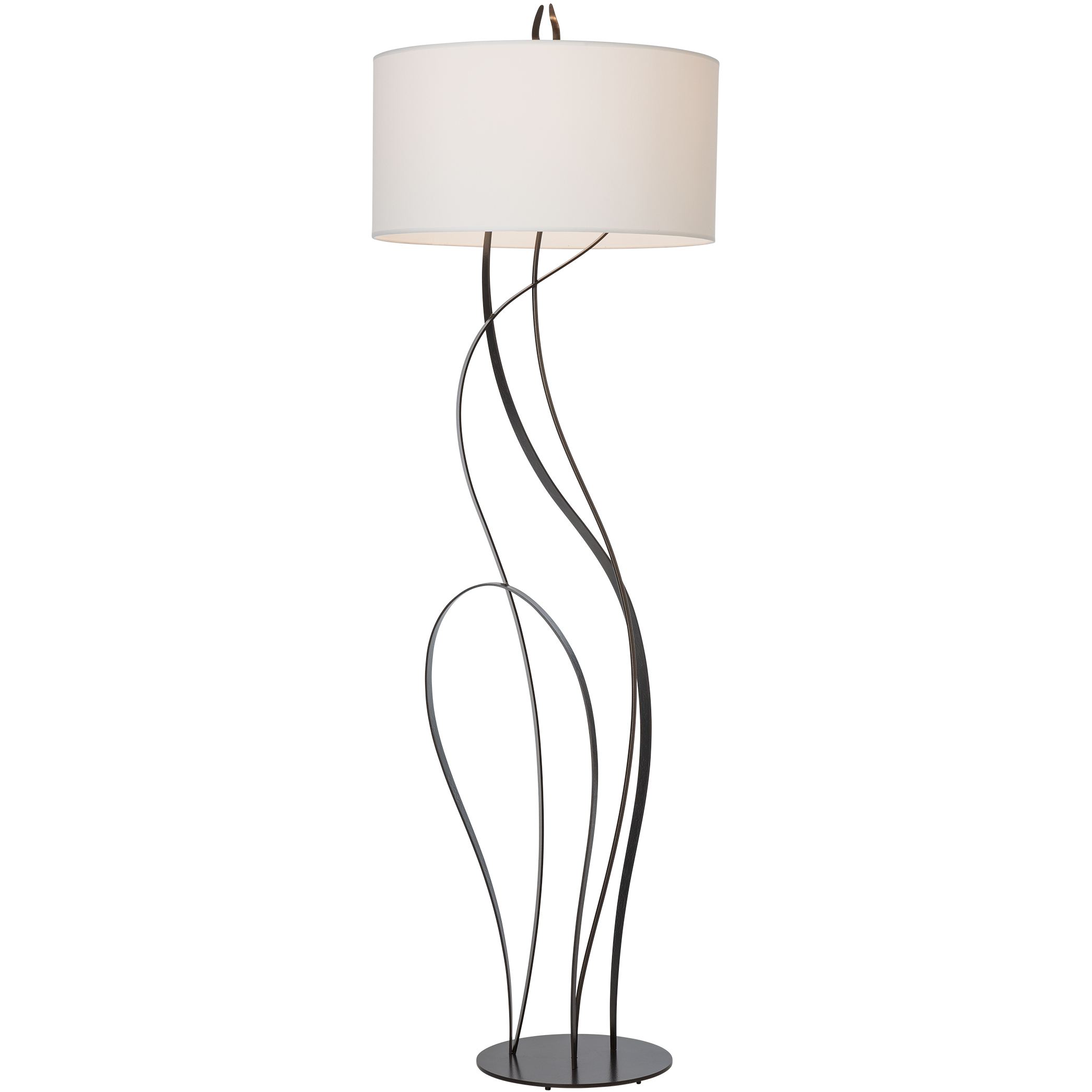 Sway 73.4 inch 100.00 watt Natural Iron Floor Lamp Portable Light