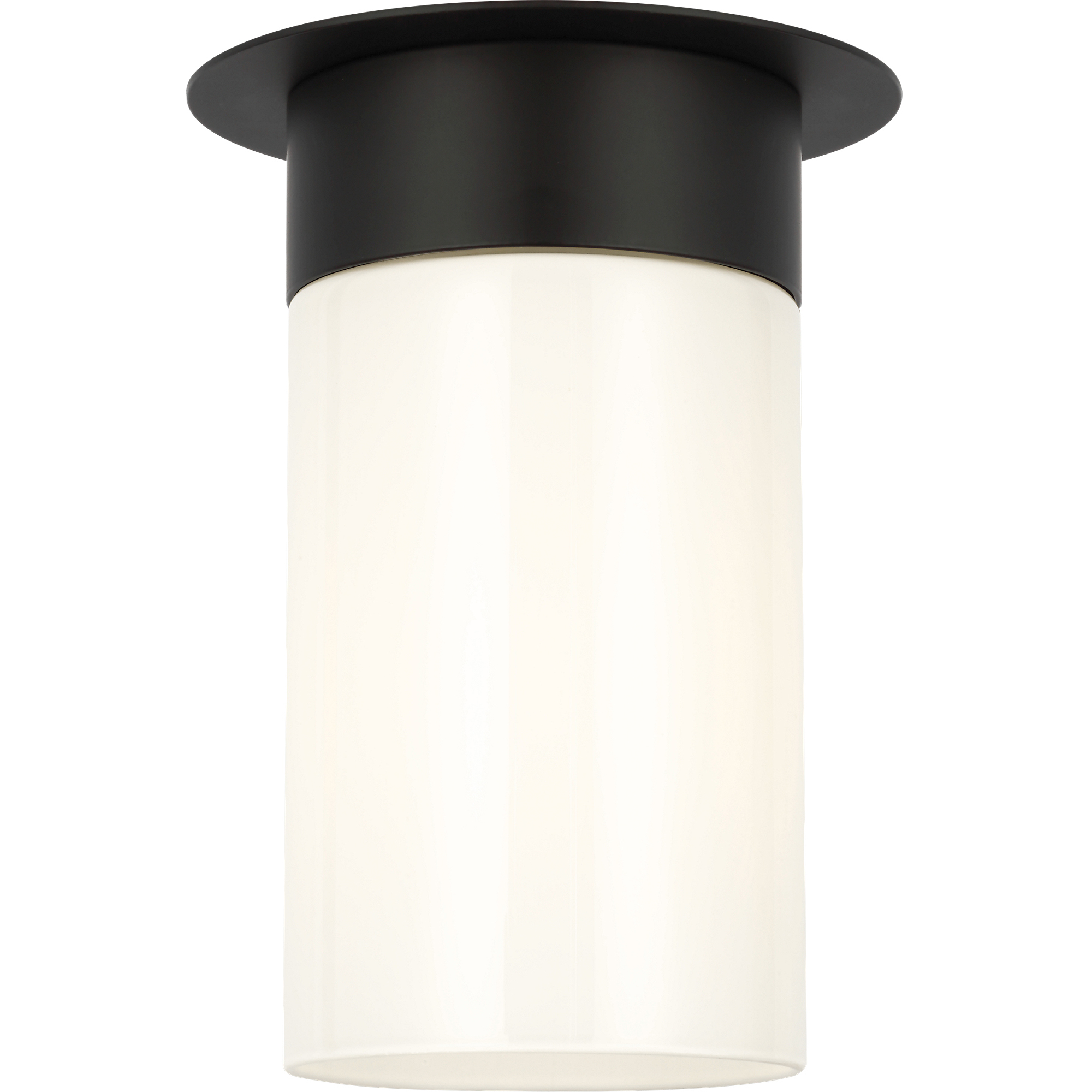 Drew & Jonathan Archer 1 Light 4 inch Midnight Black Flush Mount Ceiling Light in LED