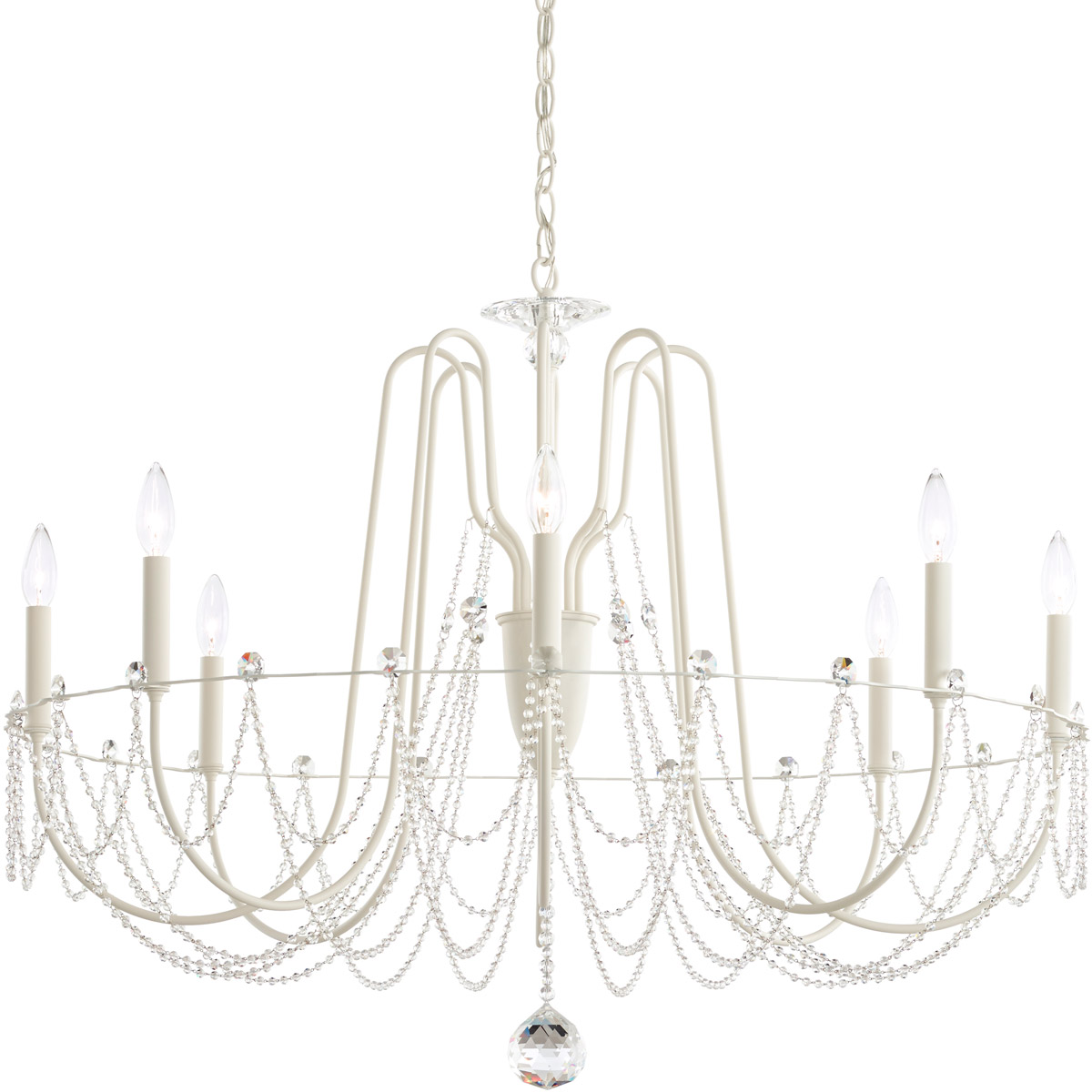 Esmery 8 Light French Gold Chandelier Ceiling Light
