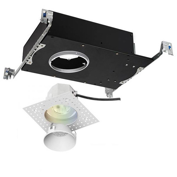 Aether Brushed Nickel Recessed Downlight in 85, 3000K