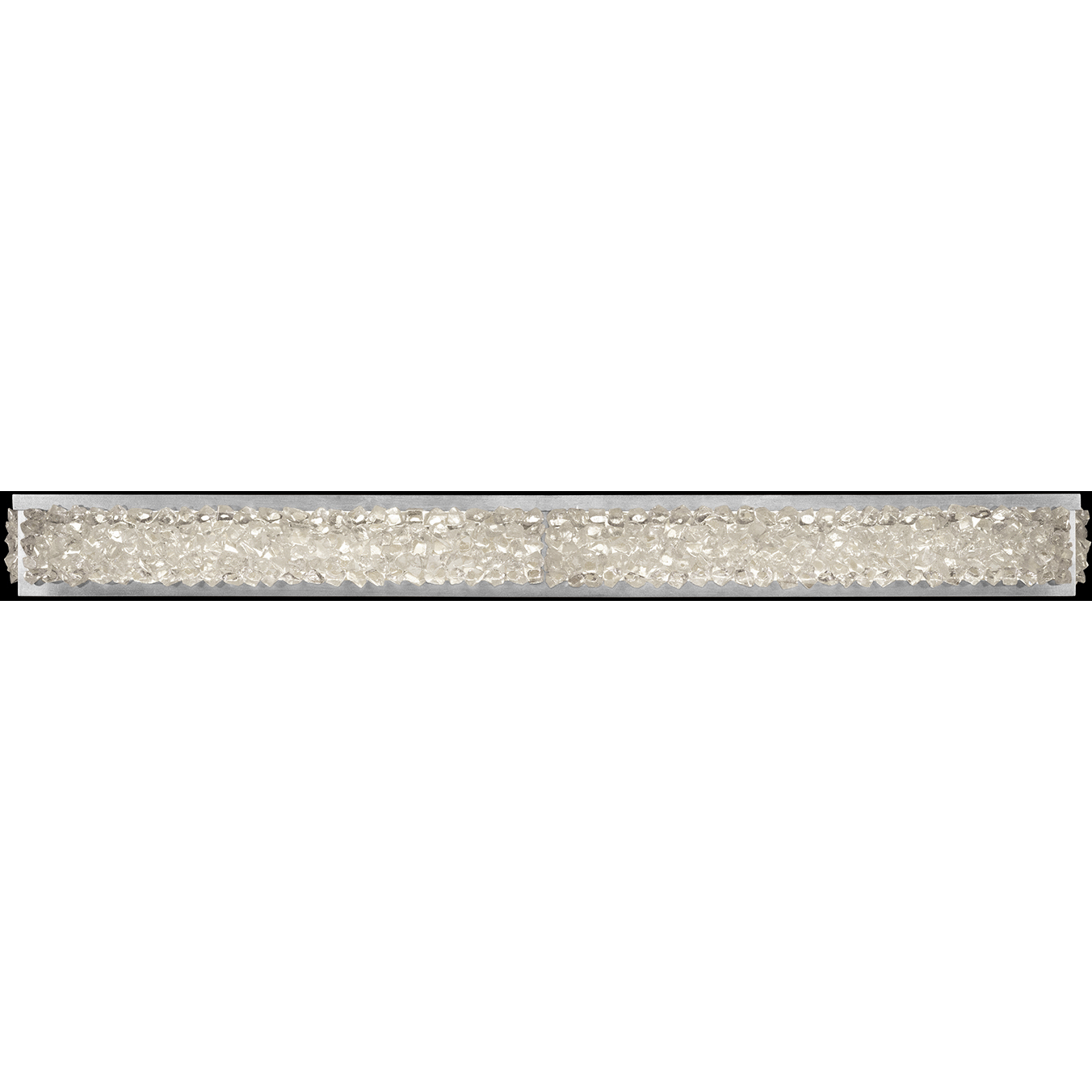 Arctic Halo 2 Light 49.6 inch Silver Bath Bar Wall Light