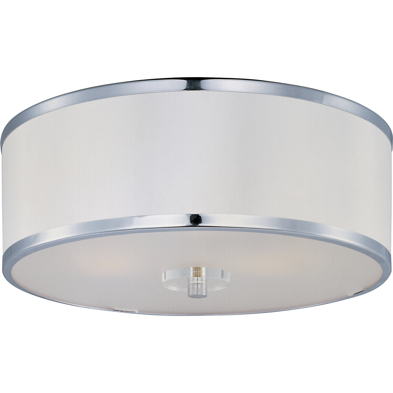 Metro 3 Light 15.75 inch Polished Chrome Semi-Flush Mount Ceiling Light