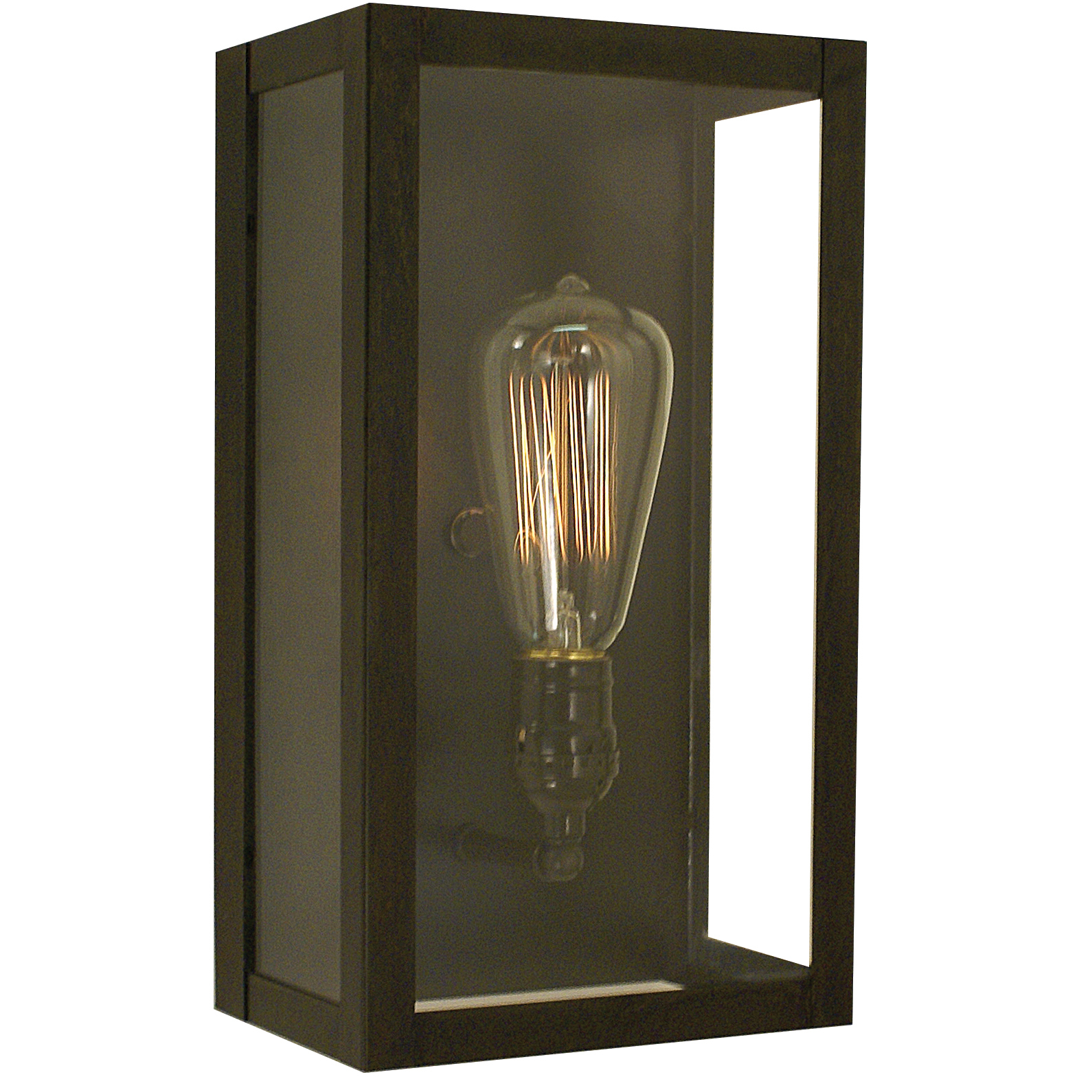 Vintage 1 Light 5.13 inch Satin Black Wall Mount Wall Light in White Opalescent