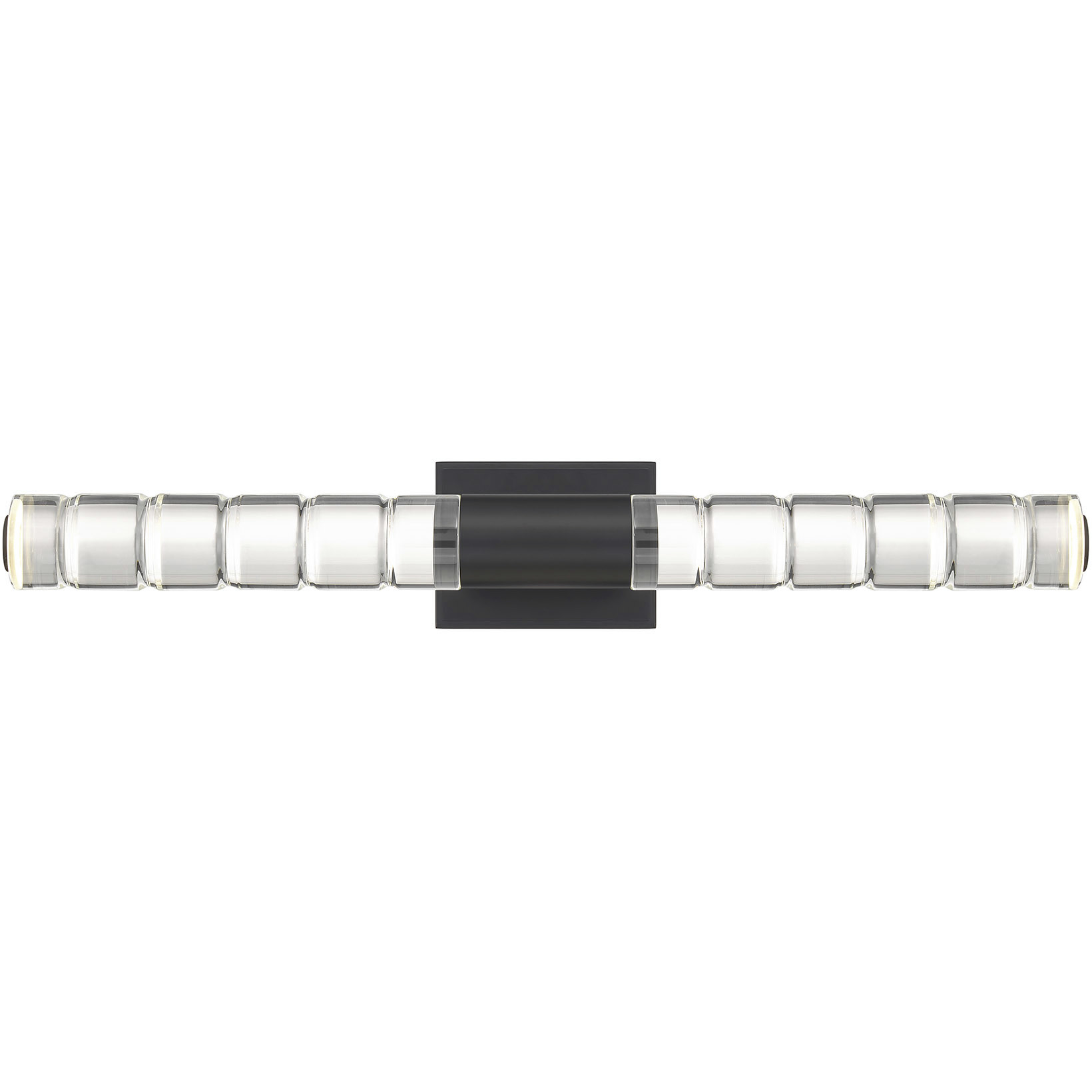 Beale LED 28 inch Black Lustre Bathroom Vanity Light Wall Light