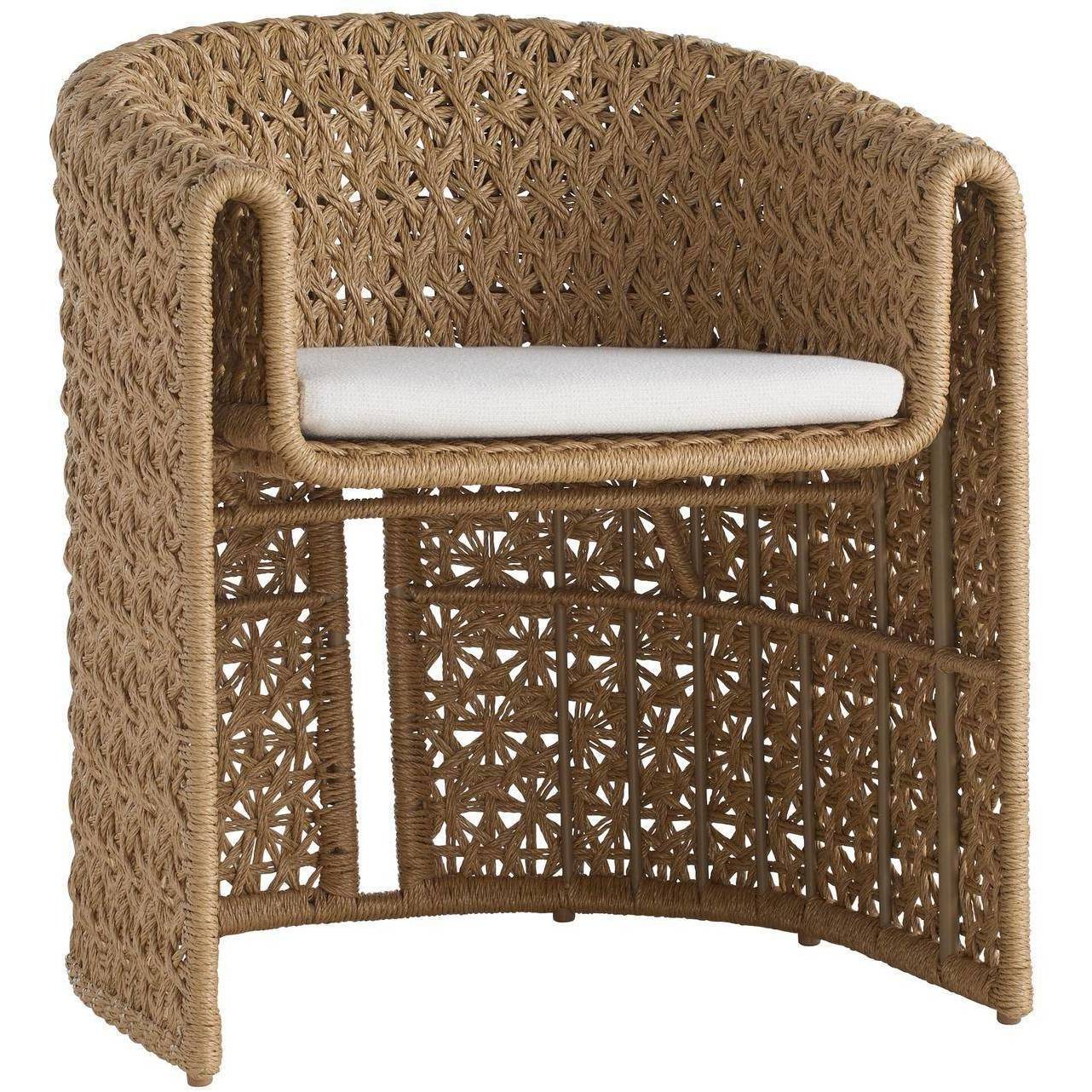 Iggy Pearl and Tan Outdoor Chair