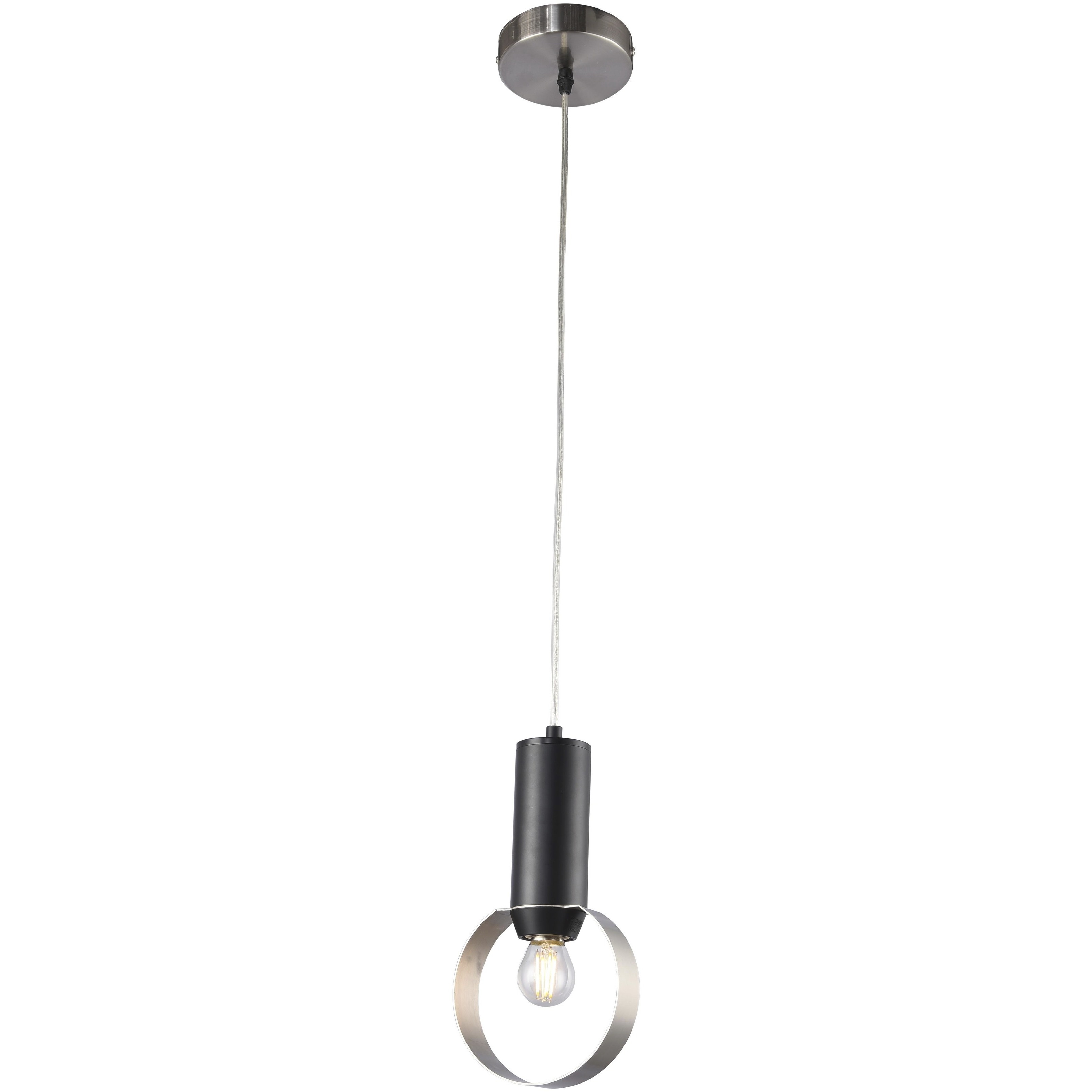 Canada 1 Light 5.5 inch Sand Nickel Pendant Ceiling Light