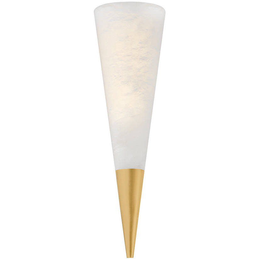 Fion LED 6.75 inch Vintage Brass ADA Wall Sconce Wall Light