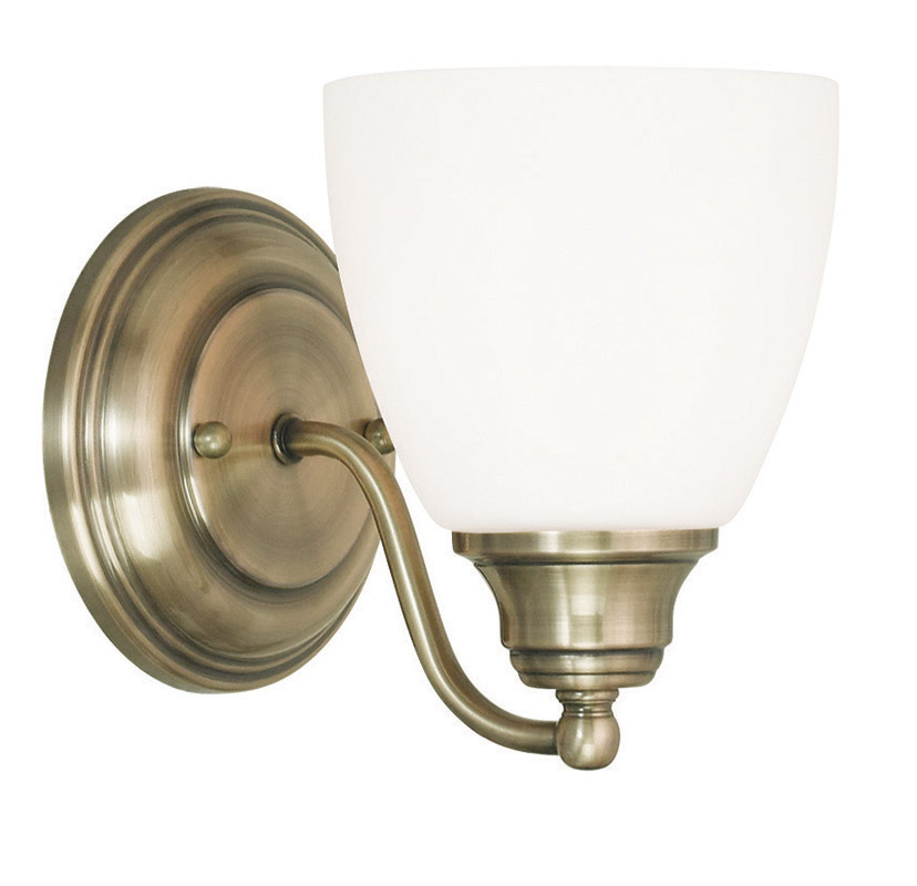 Somerville 1 Light 5.5 inch Antique Brass Wall Sconce Wall Light