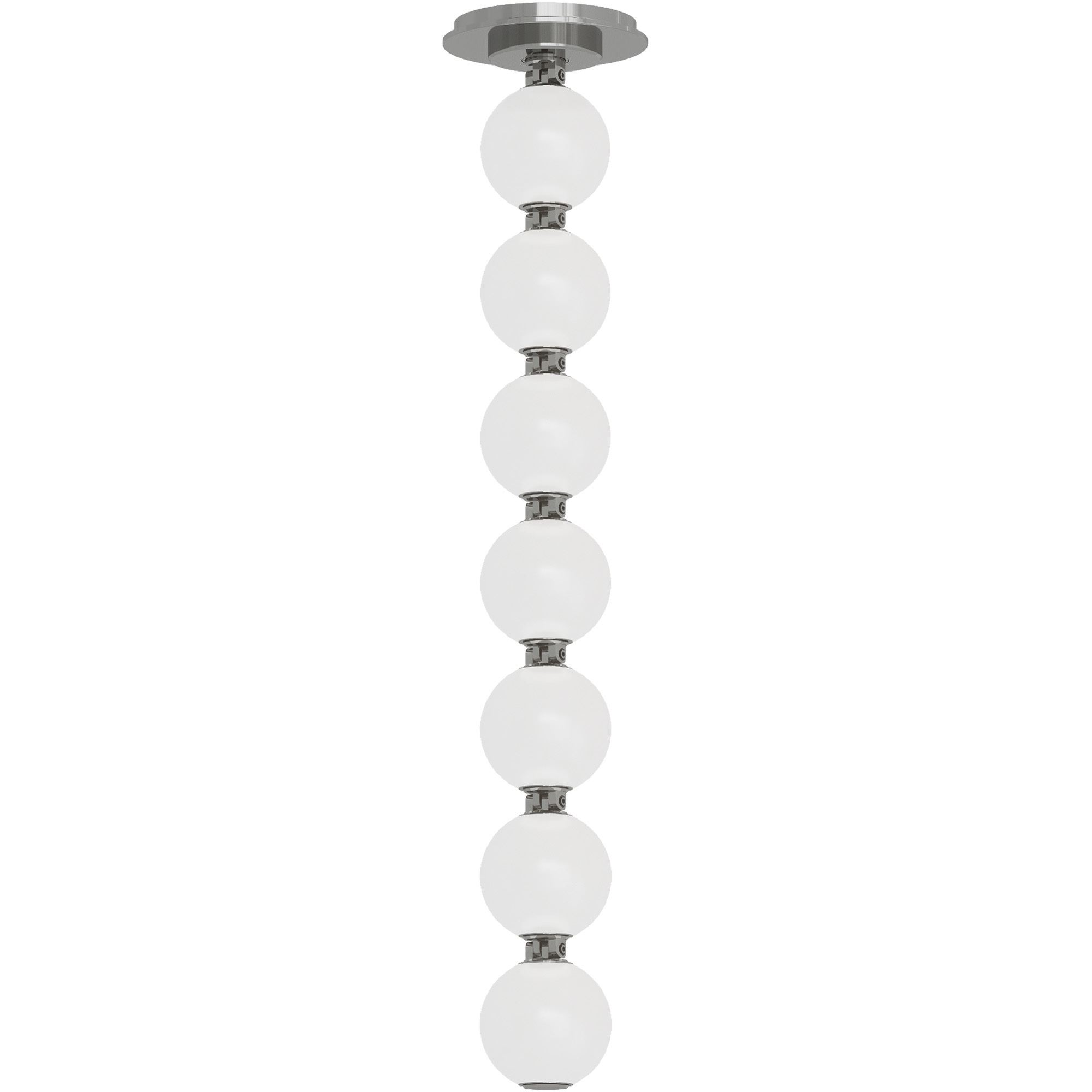 Sean Lavin Perle LED 2.8 inch Polished Nickel Line-Voltage Pendant Ceiling Light in 2700K, Remote 277V