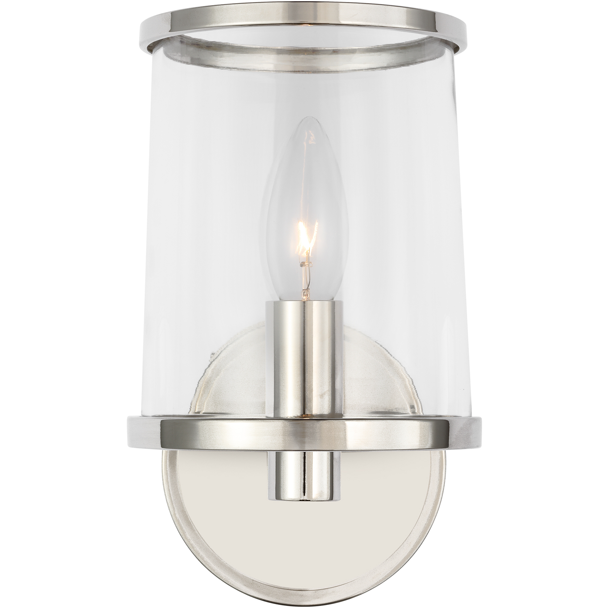 Reynolds 1 Light 5.38 inch Polished Nickel Vanity Light Wall Light