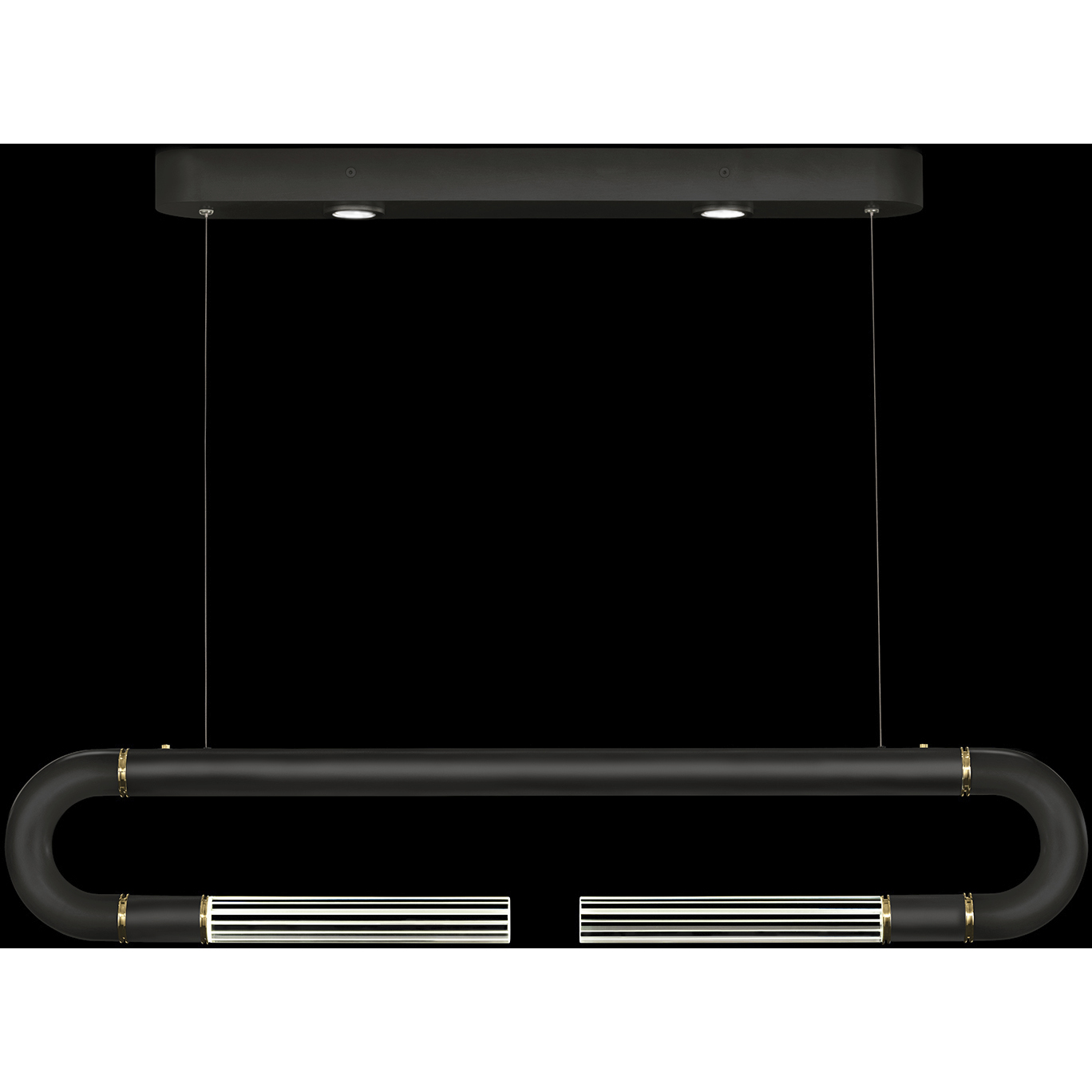 Antonia LED 52 inch Black Pendant Ceiling Light