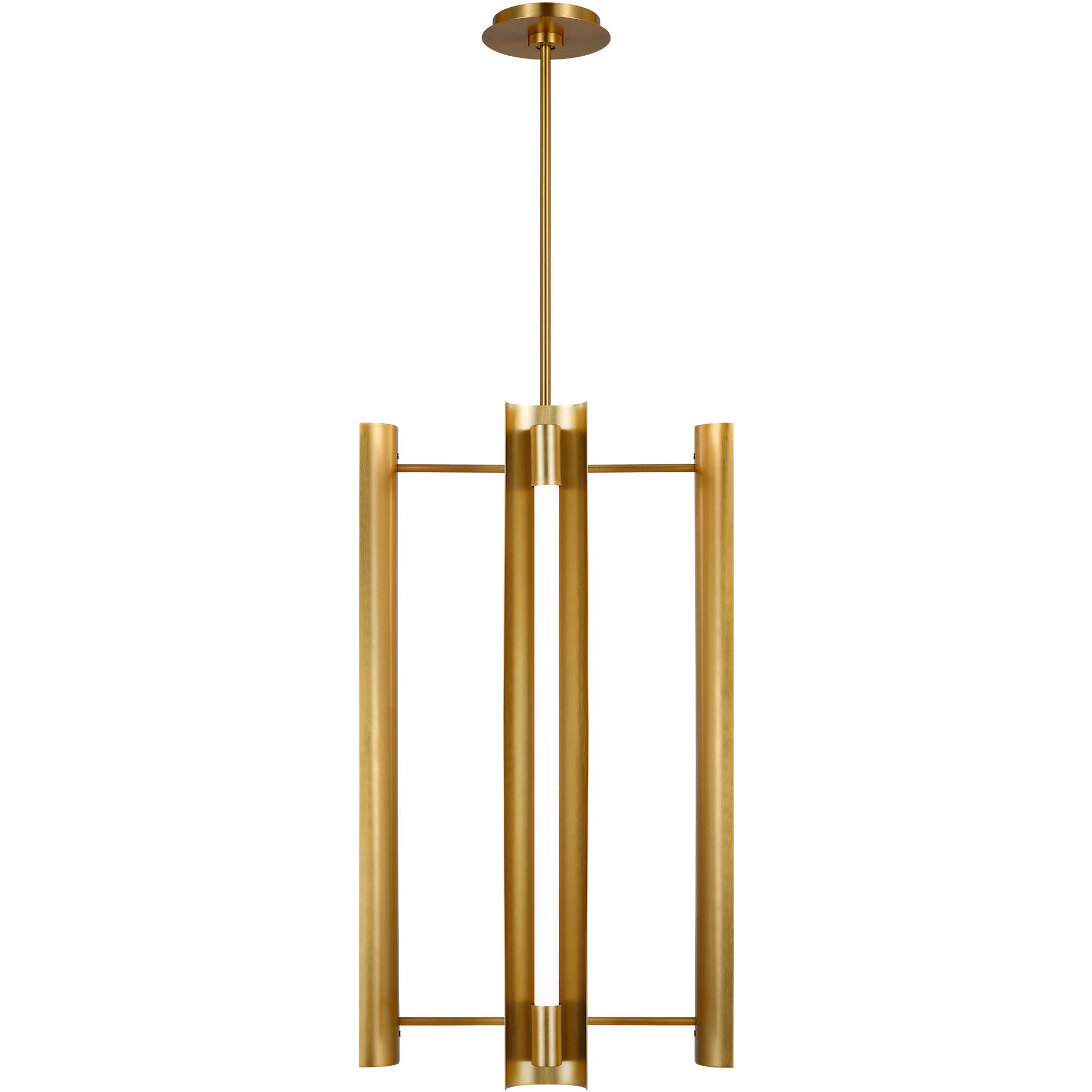 Kelly by Kelly Wearstler Carson LED 16.13 inch Burnished Brass Pendant Ceiling Light