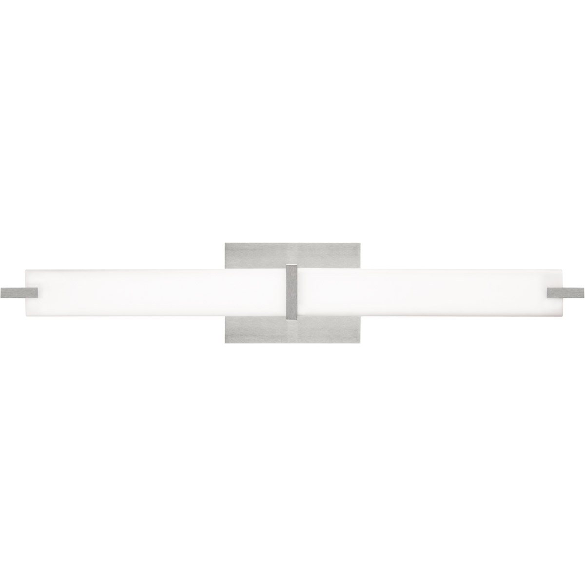 Sean Lavin Metro LED 25.8 inch Satin Nickel Bath Light Wall Light in White Glass, LED 90 CRI 2700K 277V, Integrated LED