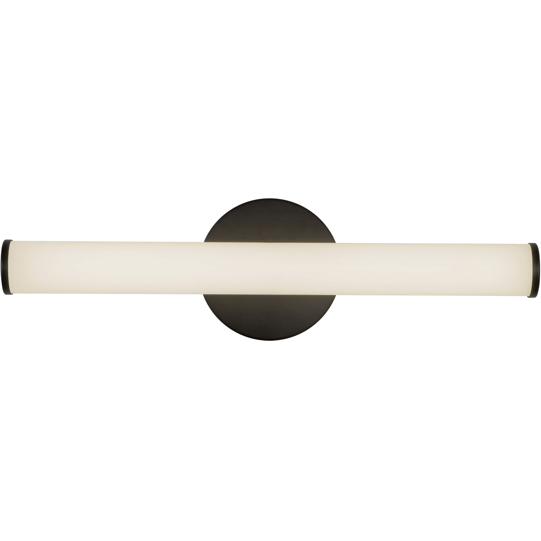 Tectra 1.88 inch Black ADA Wall Sconce Wall Light