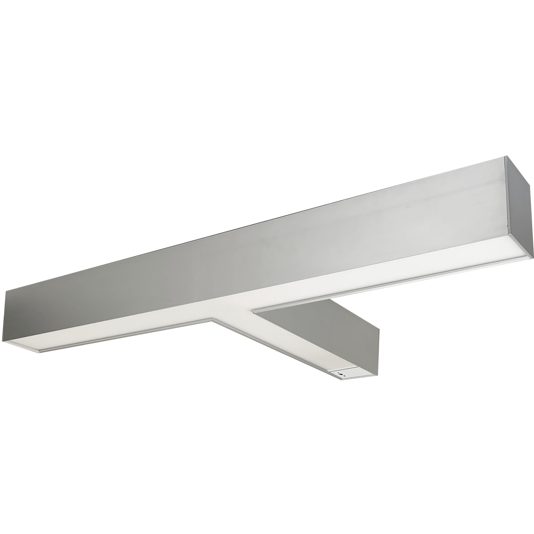 L-Line LED 3.25 inch Aluminum LED Indirect/Direct Linear Ceiling Light, T-Shaped, Selectable CCT