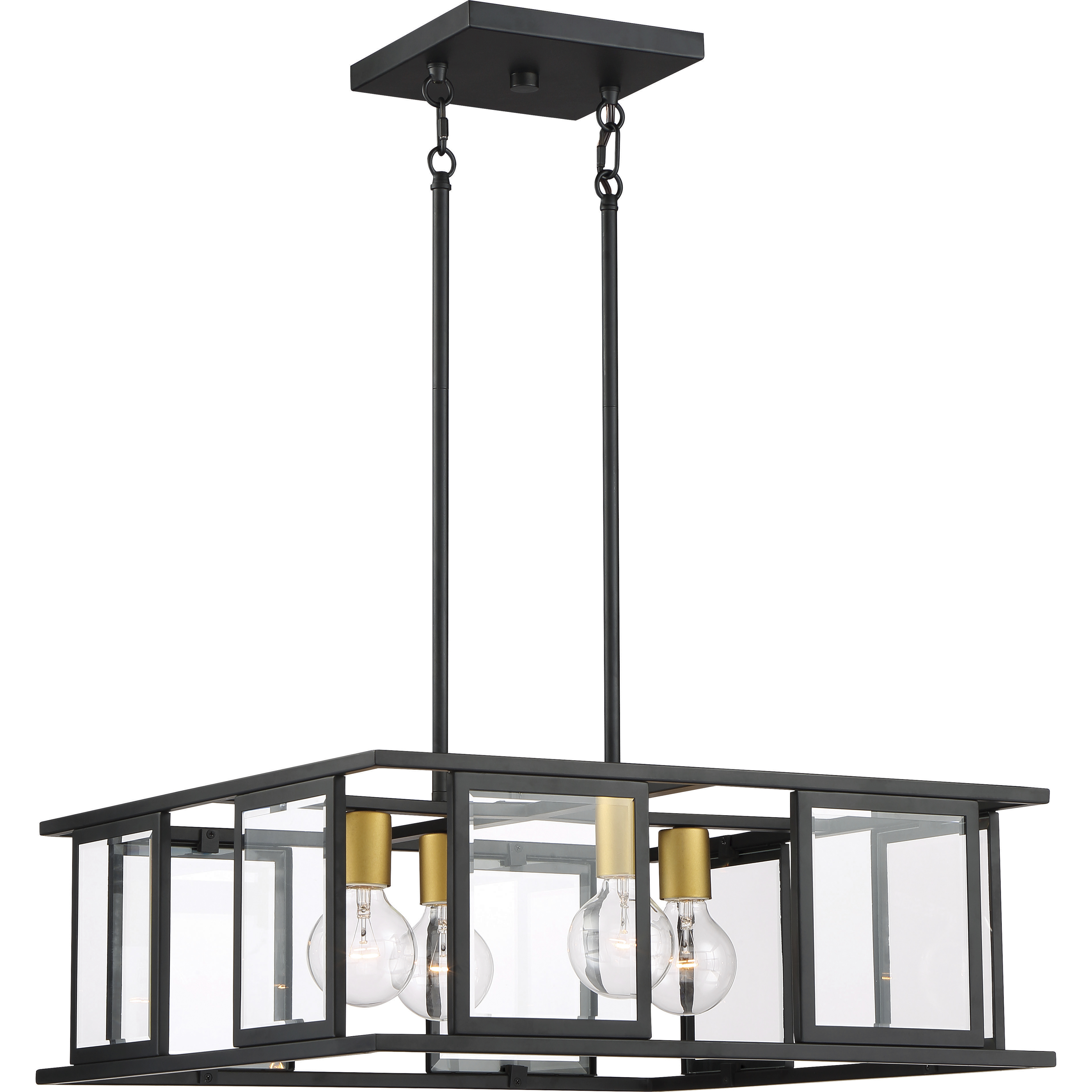 Payne 4 Light 22 inch Midnight Bronze Pendant Ceiling Light